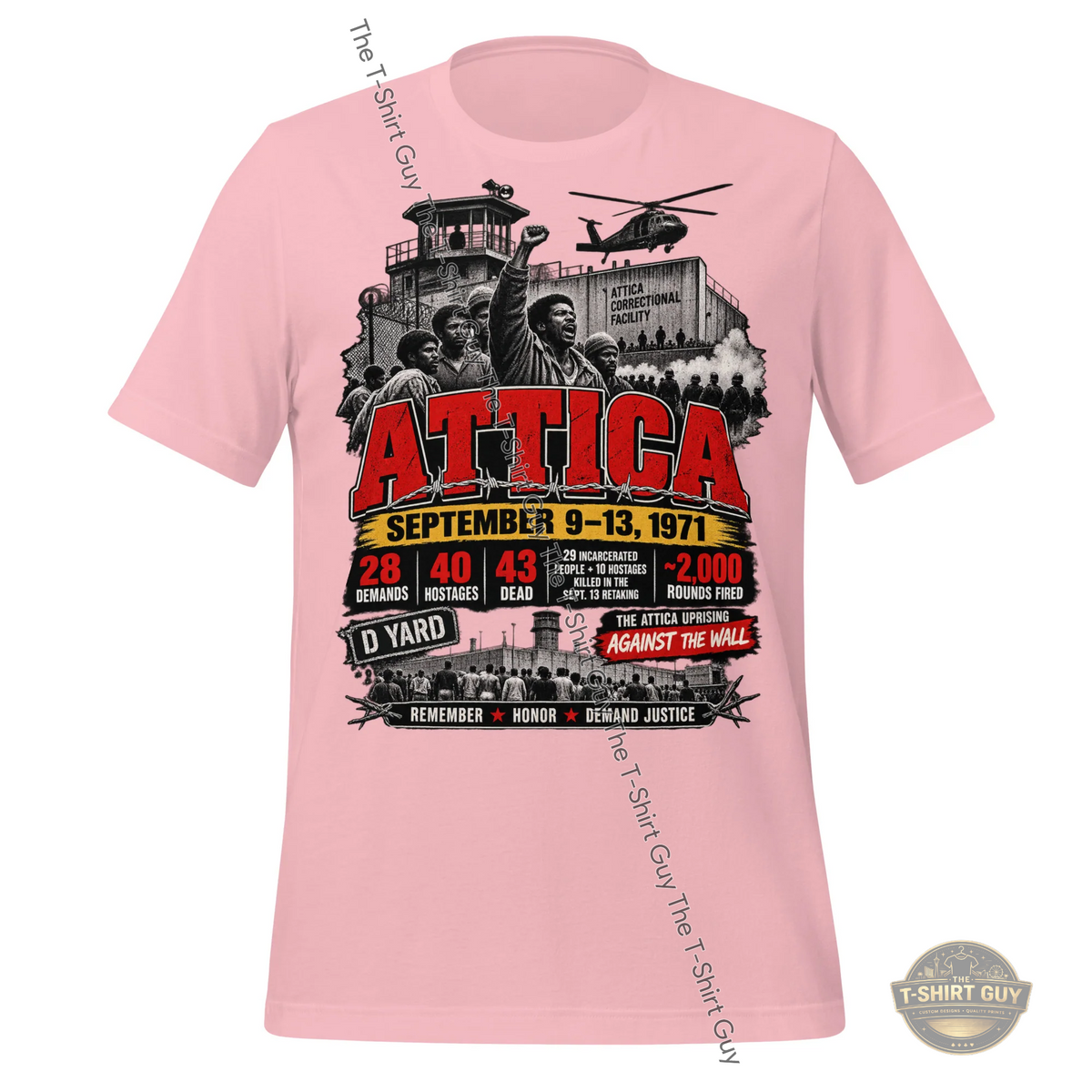 Watermarked - Attica Unisex t-shirt