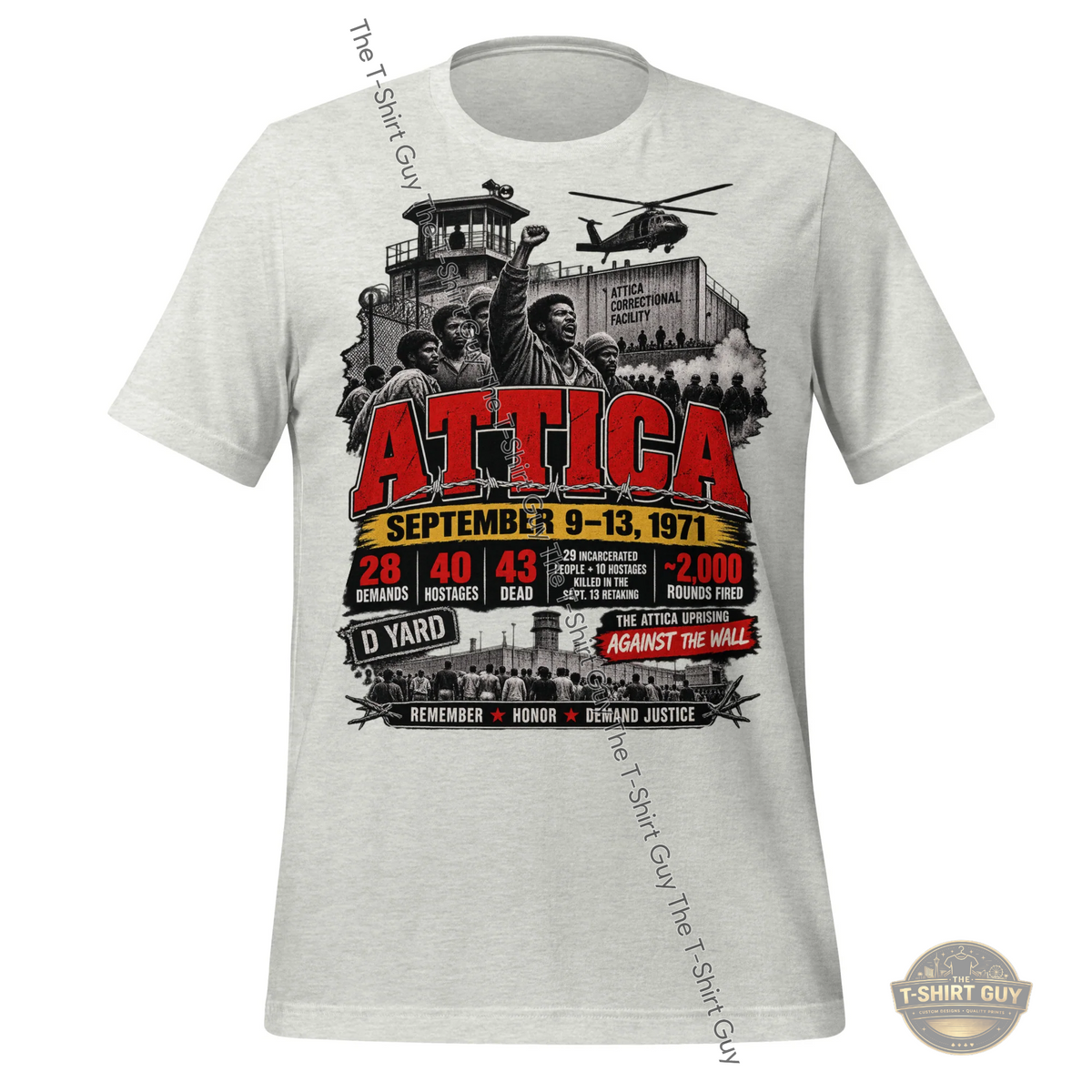 Watermarked - Attica Unisex t-shirt