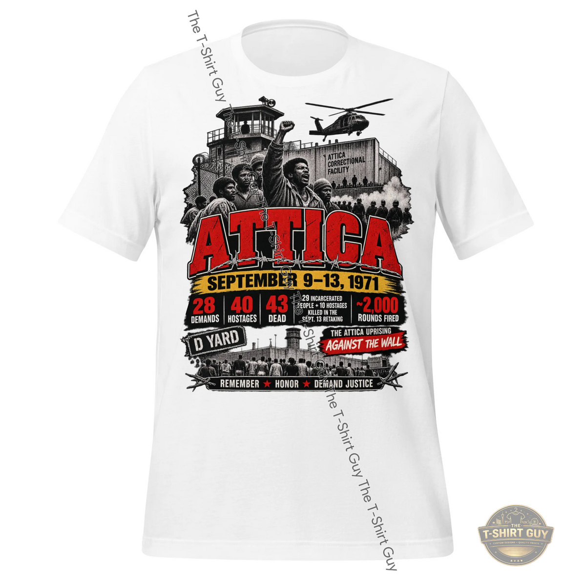 Watermarked - Attica Unisex t-shirt
