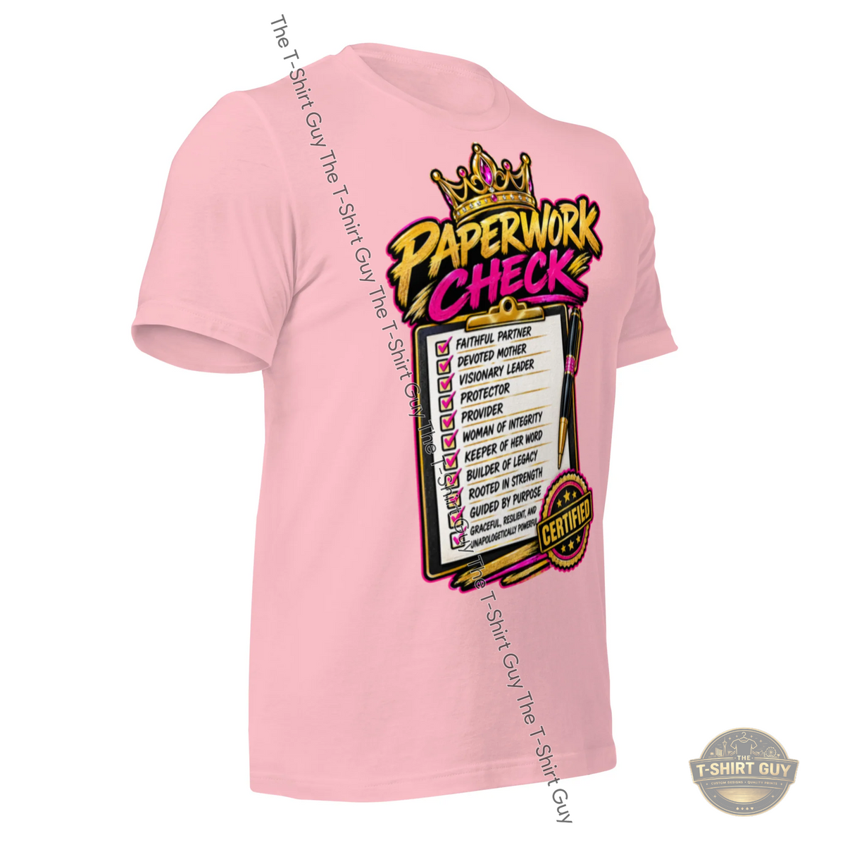 Watermarked - Her Paperwork Unisex t-shirt