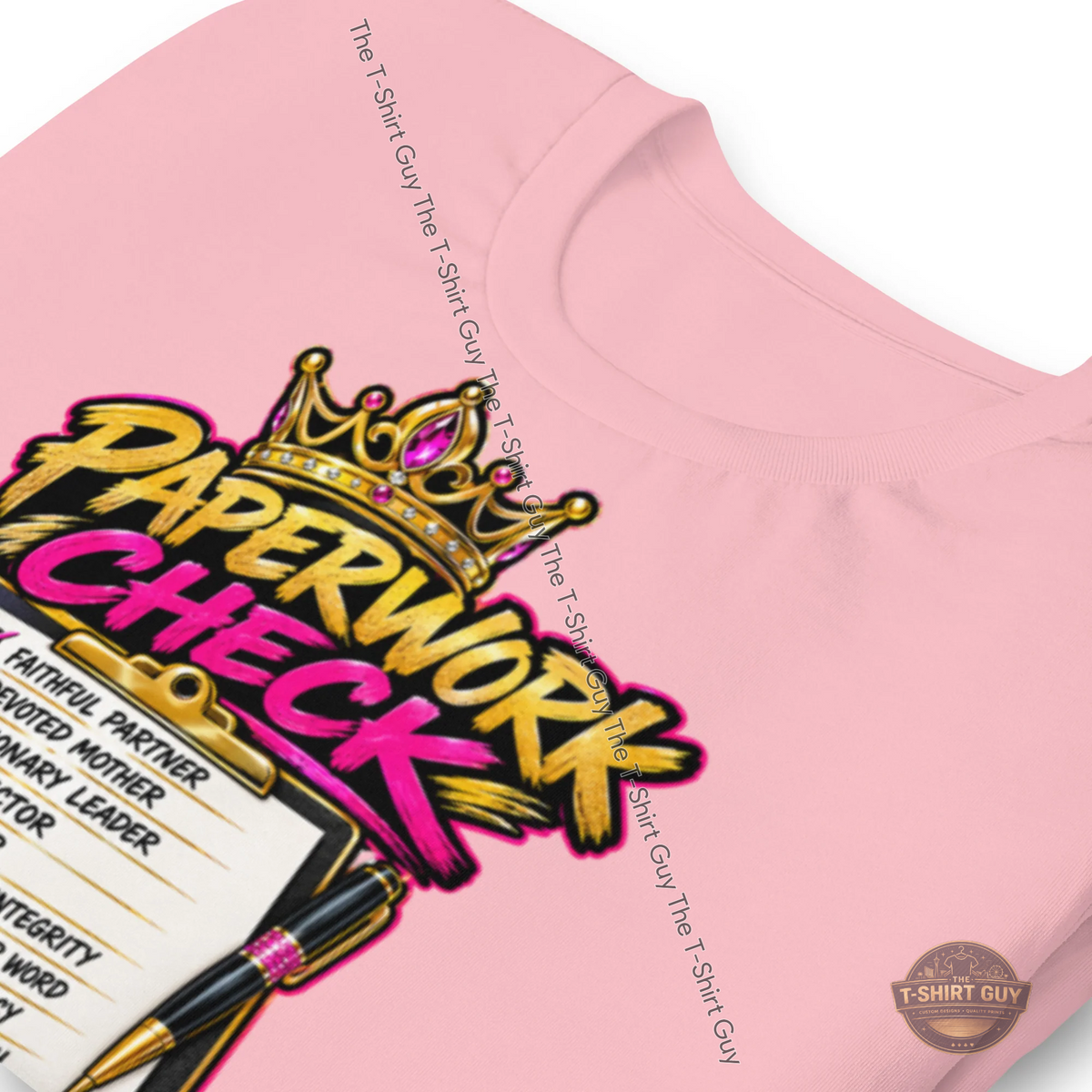 Watermarked - Her Paperwork Unisex t-shirt