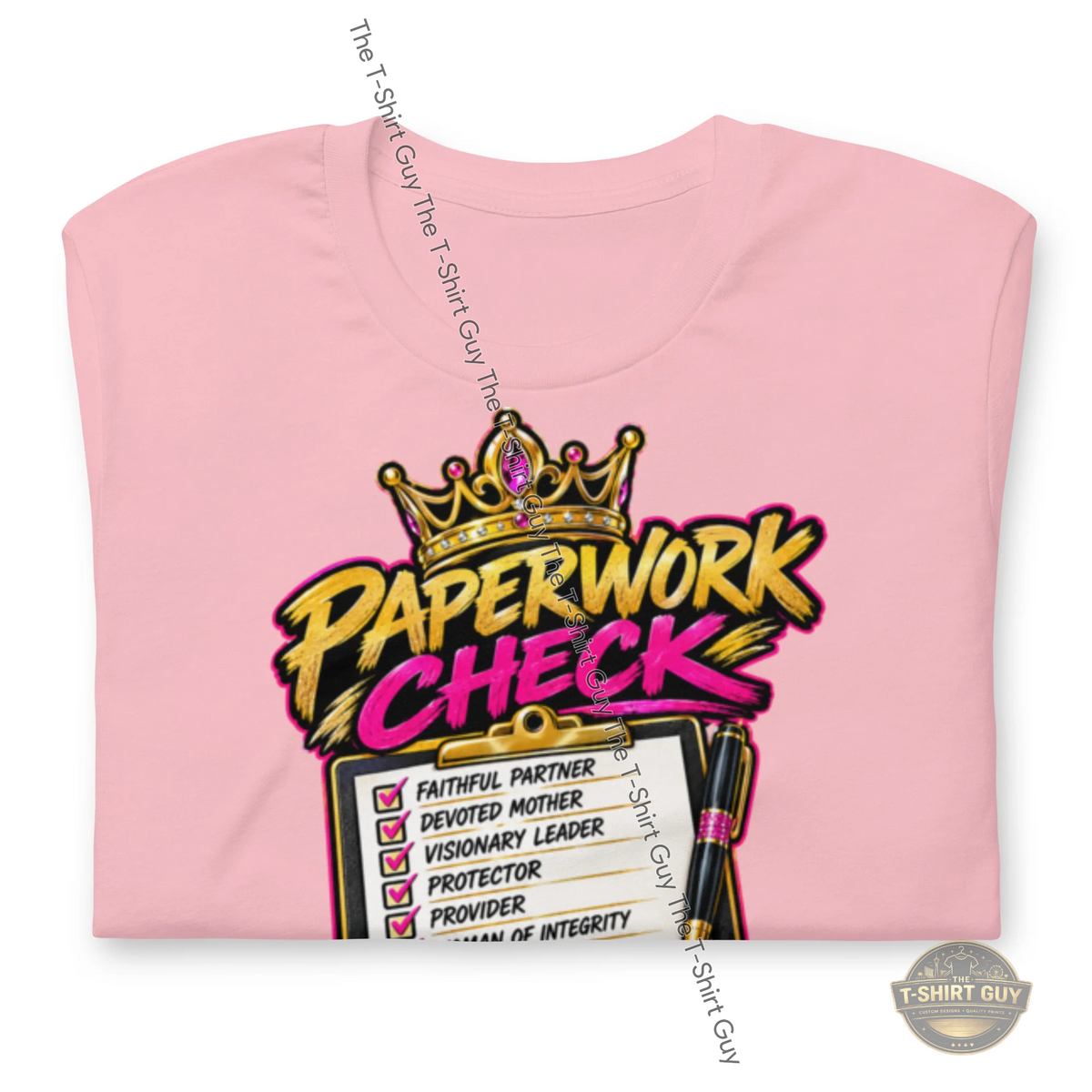 Watermarked - Her Paperwork Unisex t-shirt