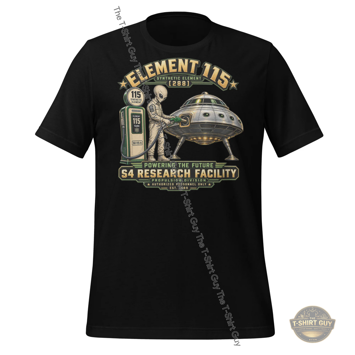 Watermarked - Element 115 Unisex t-shirt