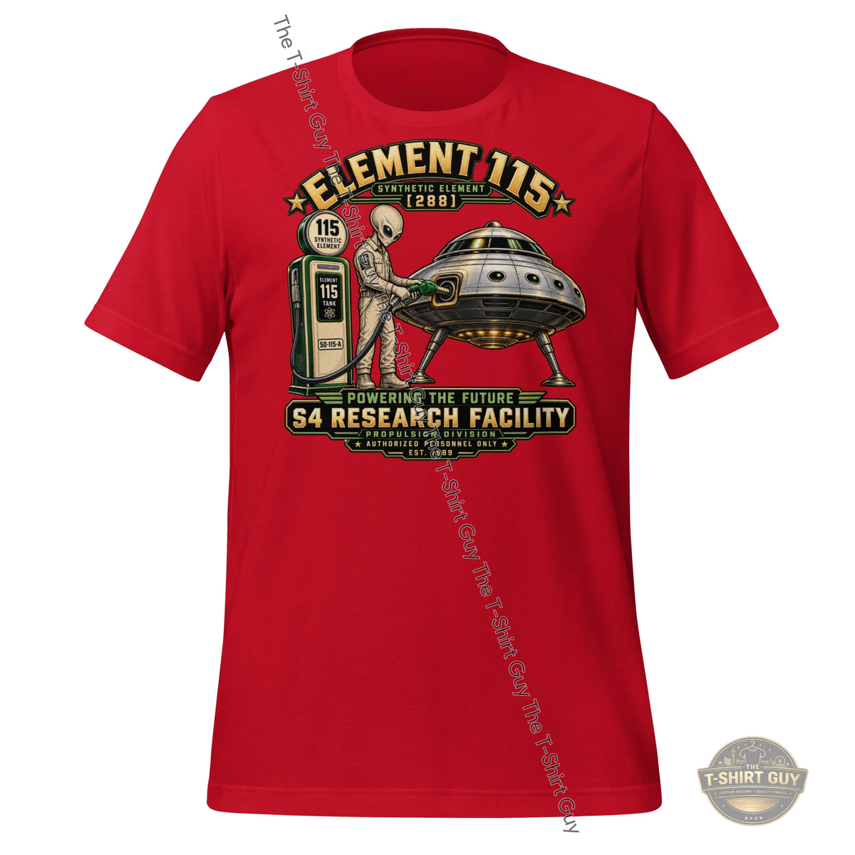 Watermarked - Element 115 Unisex t-shirt