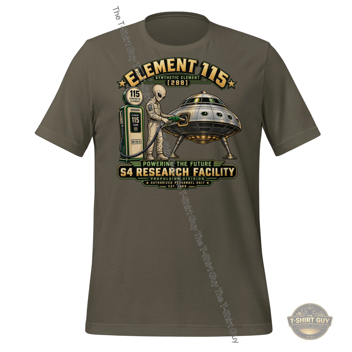 Watermarked - Element 115 Unisex t-shirt
