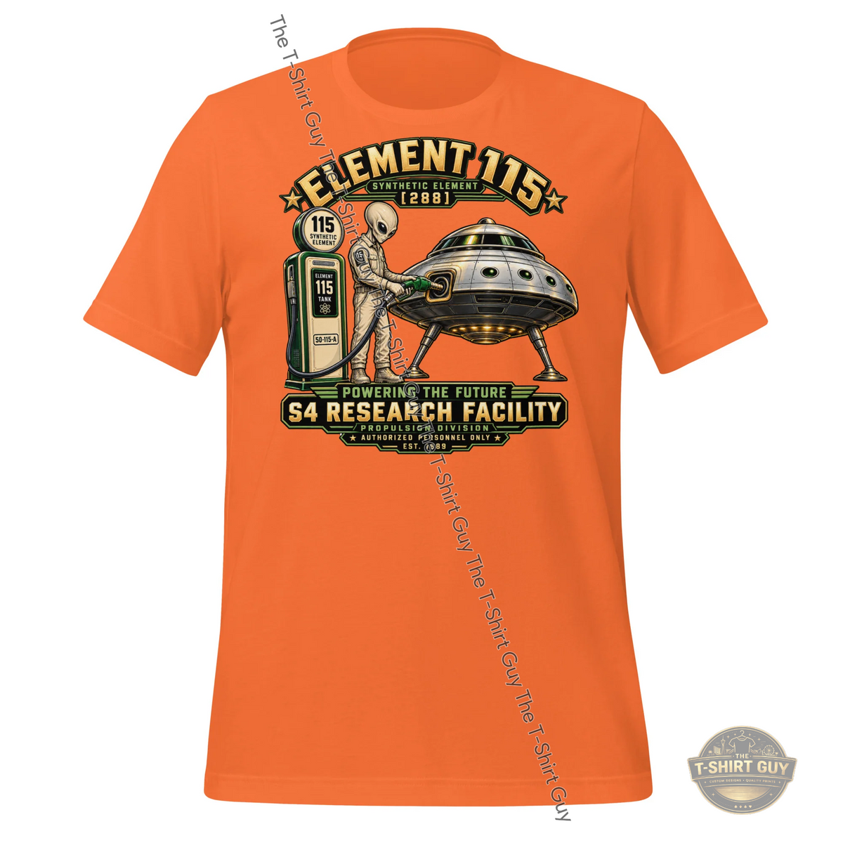 Watermarked - Element 115 Unisex t-shirt