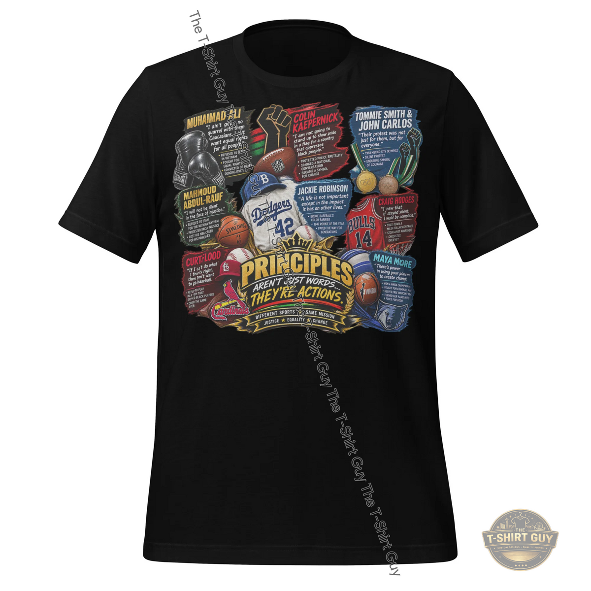 Watermarked - Principles Unisex t-shirt