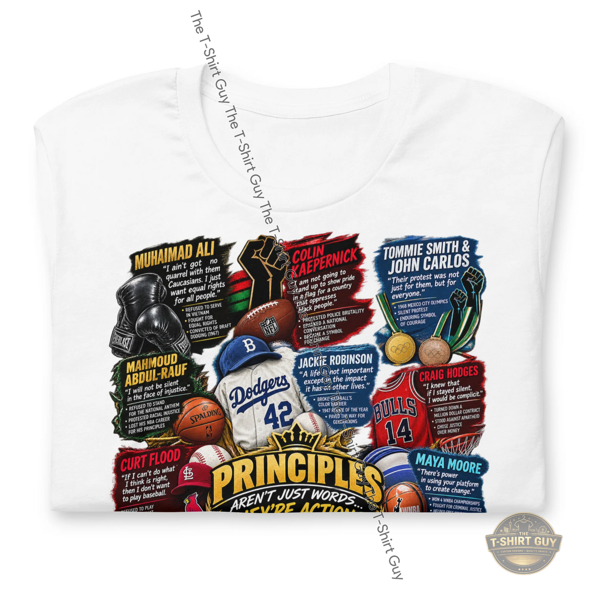 Watermarked - Principles Unisex t-shirt