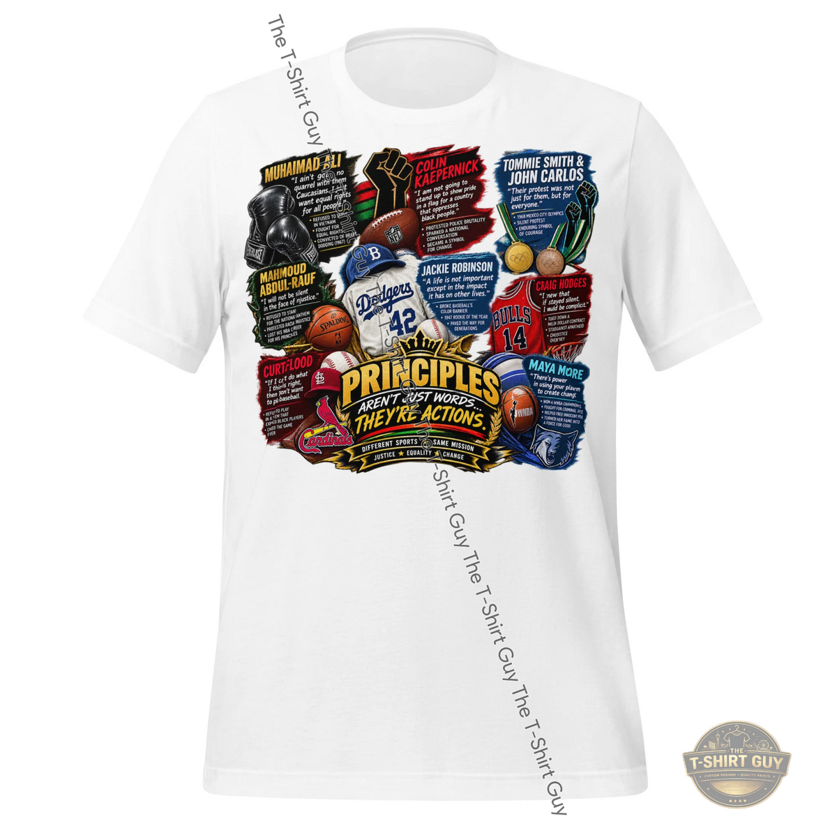 Watermarked - Principles Unisex t-shirt