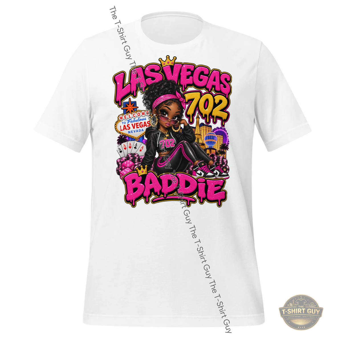 Watermarked - Las Vegas Baddie Unisex t-shirt