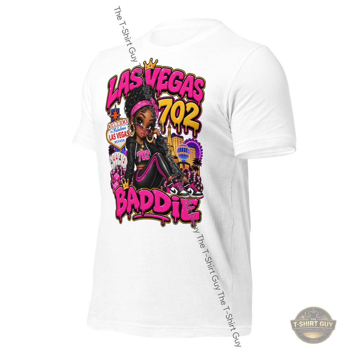 Watermarked - Las Vegas Baddie Unisex t-shirt