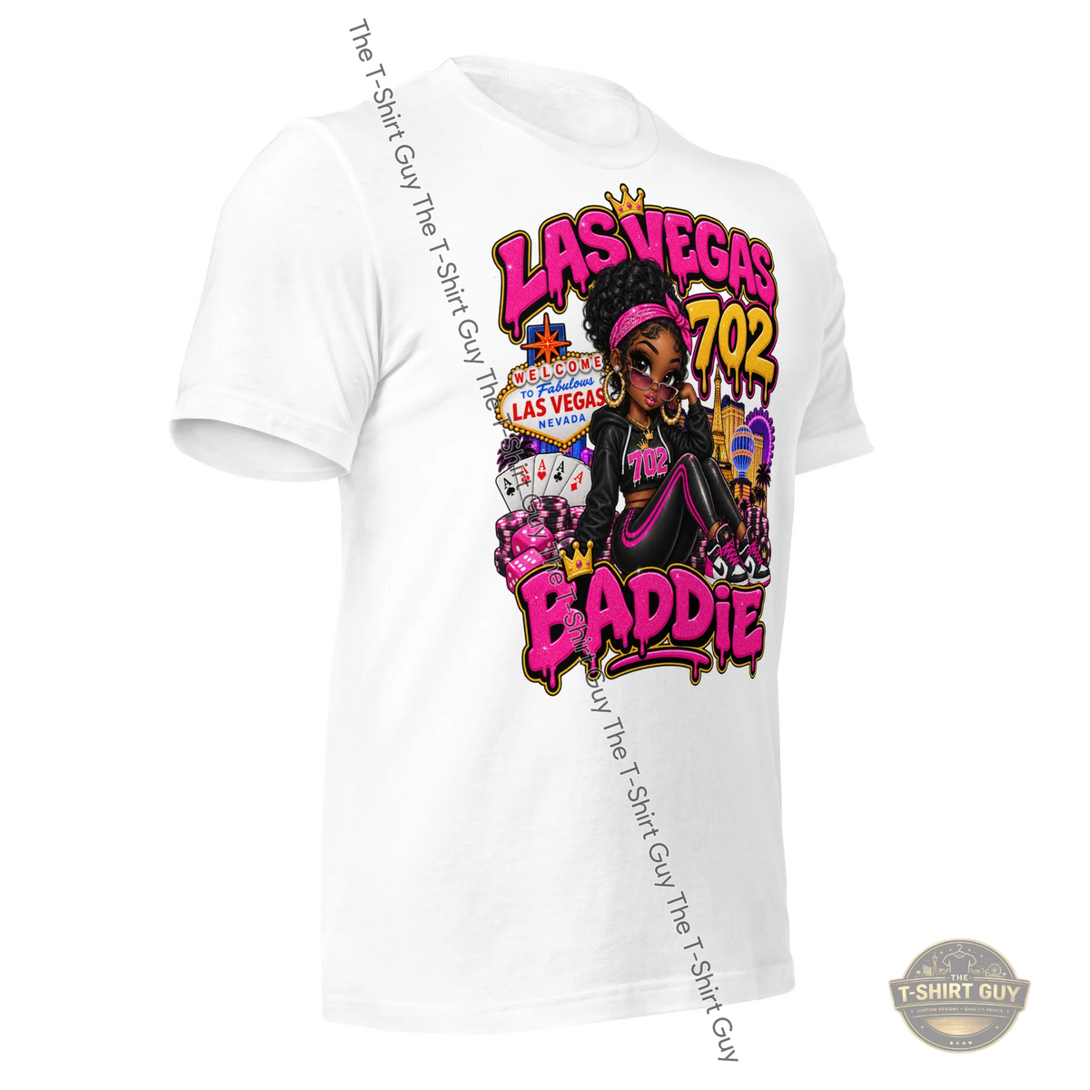Watermarked - Las Vegas Baddie Unisex t-shirt