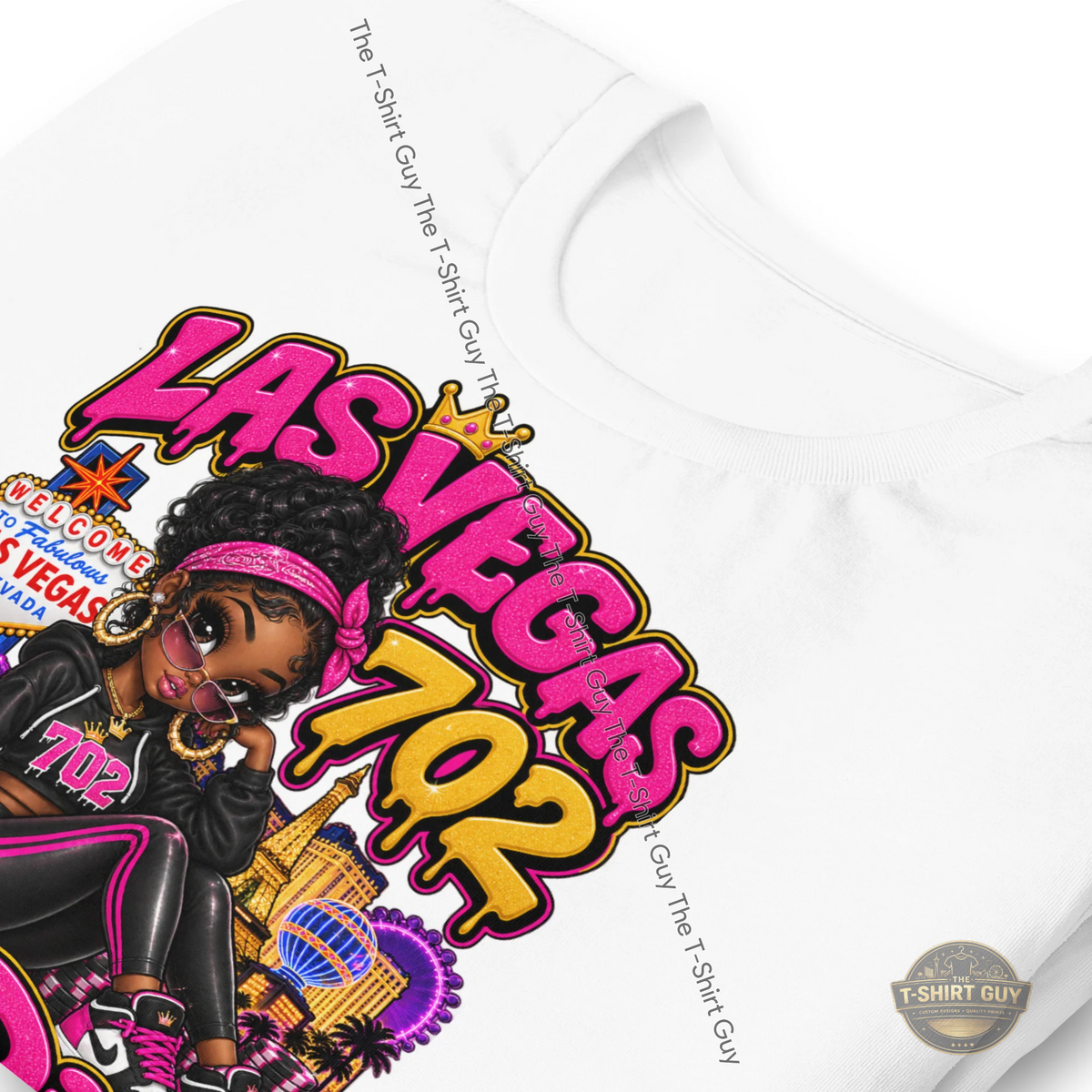 Watermarked - Las Vegas Baddie Unisex t-shirt