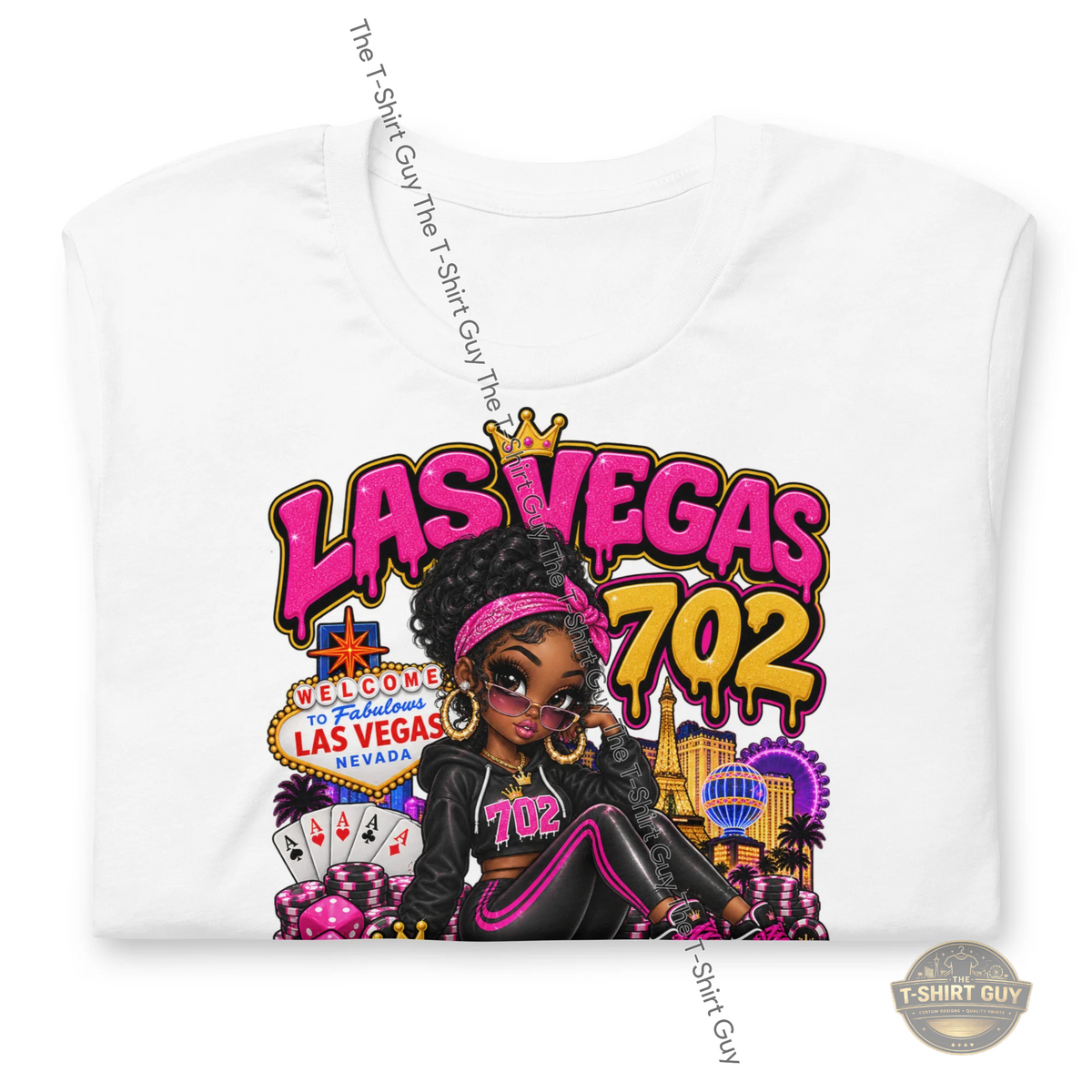 Watermarked - Las Vegas Baddie Unisex t-shirt