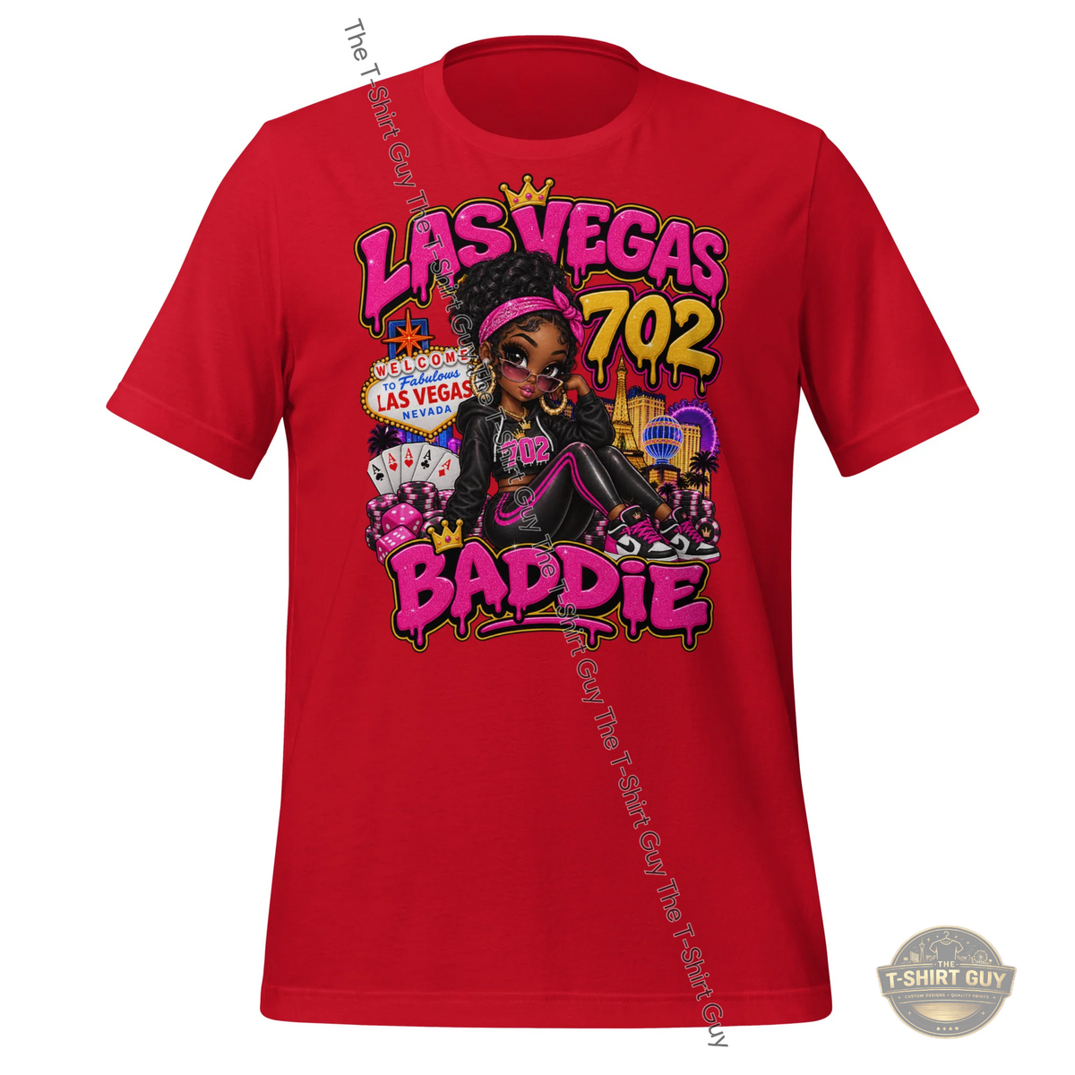 Watermarked - Las Vegas Baddie Unisex t-shirt