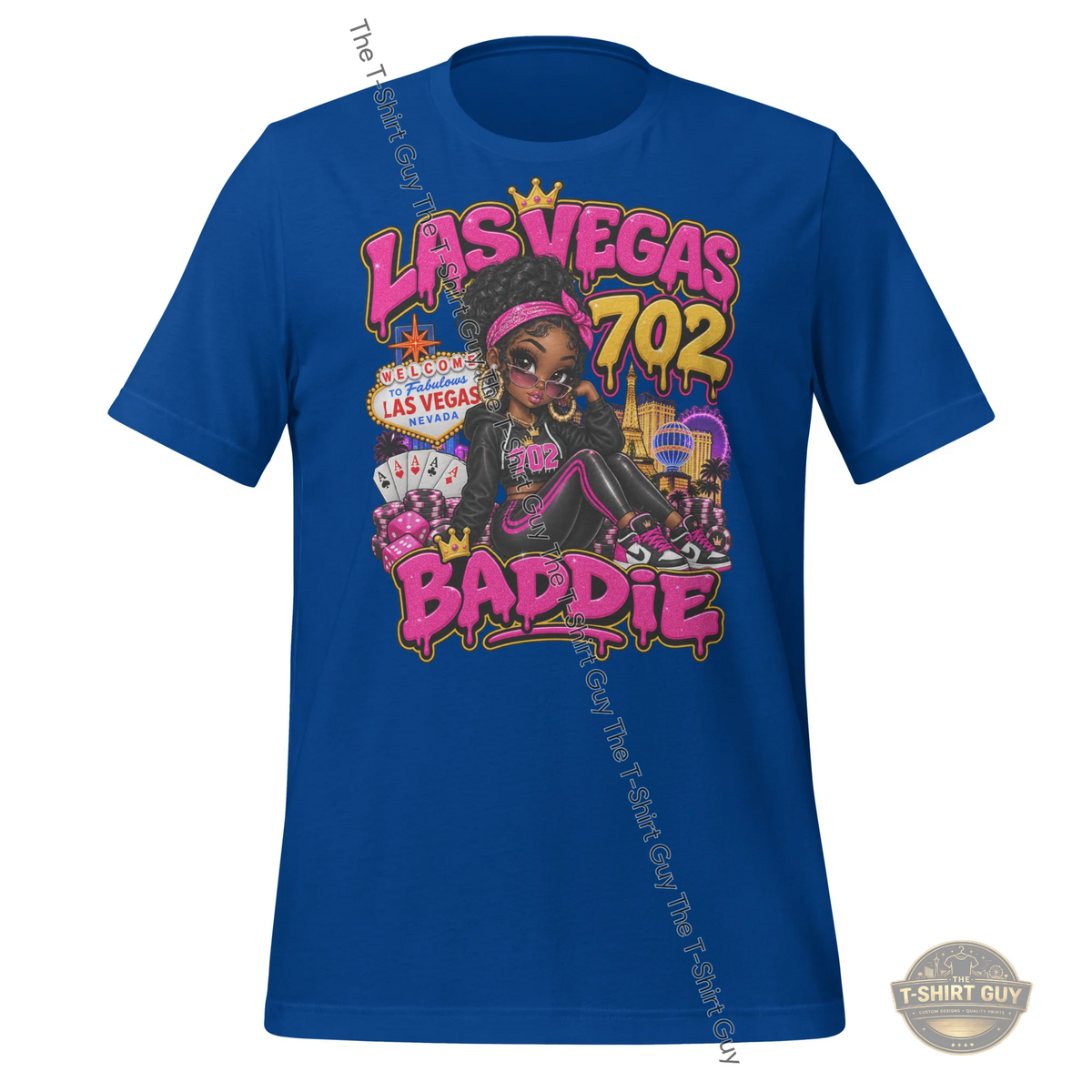 Watermarked - Las Vegas Baddie Unisex t-shirt