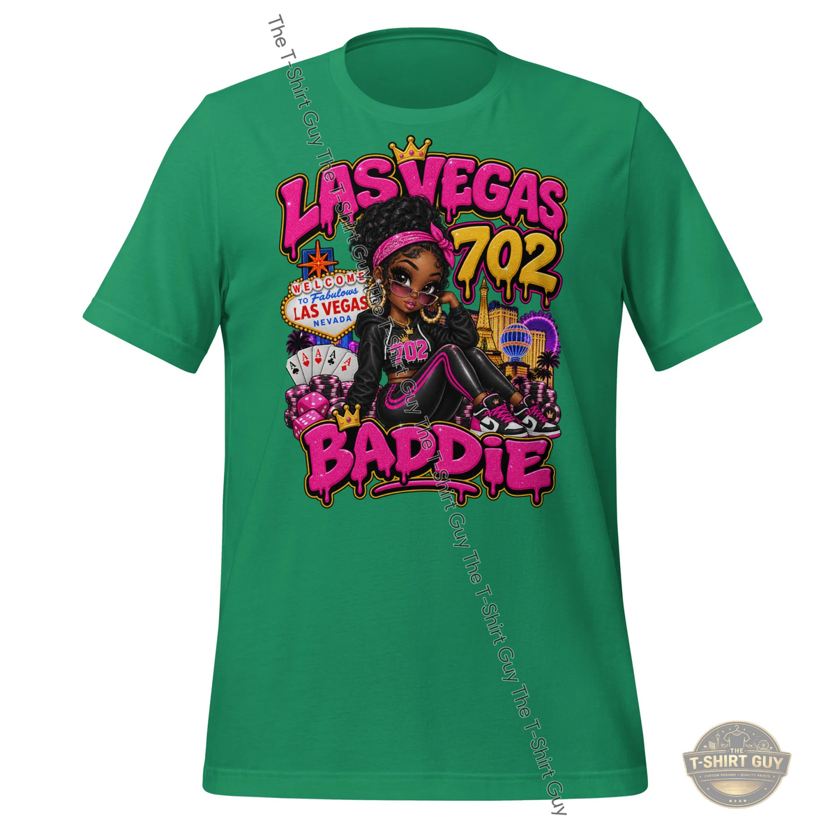 Watermarked - Las Vegas Baddie Unisex t-shirt