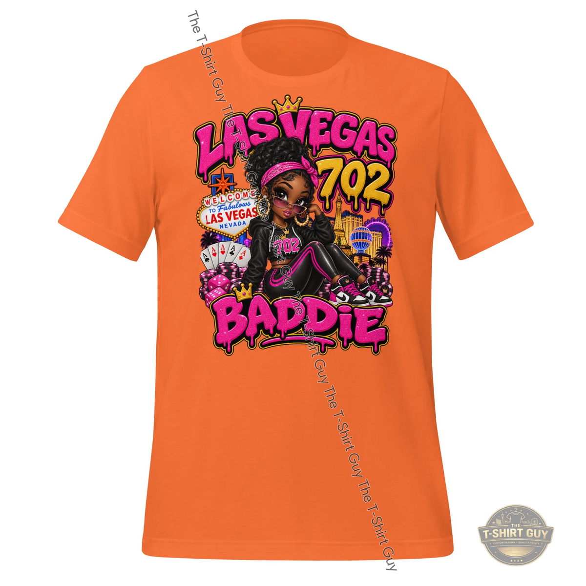 Watermarked - Las Vegas Baddie Unisex t-shirt
