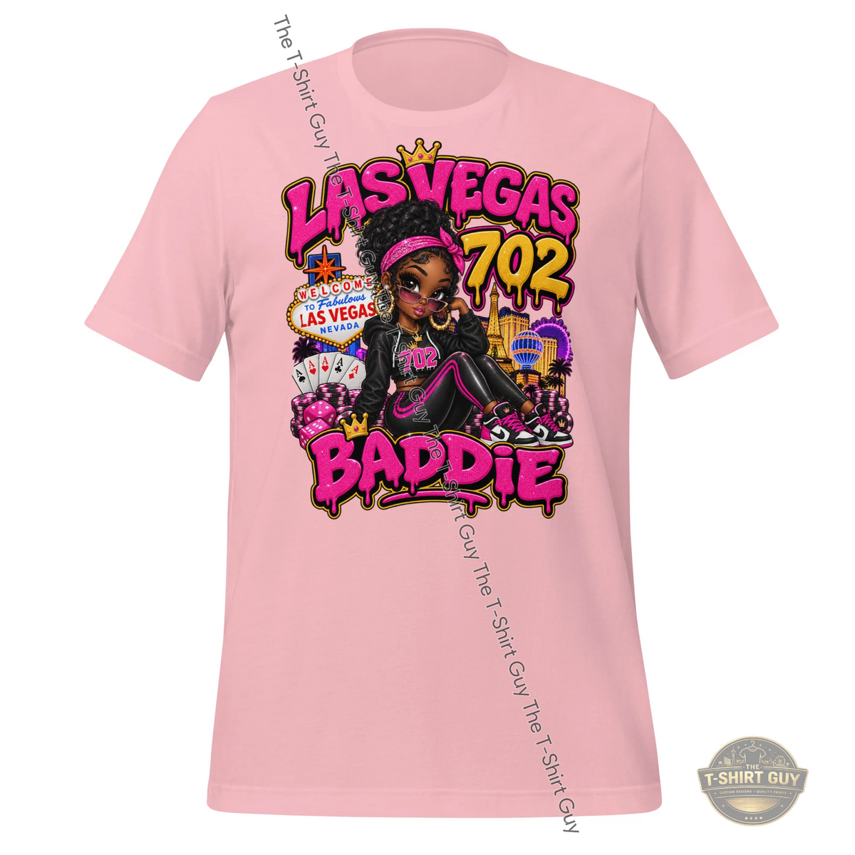 Watermarked - Las Vegas Baddie Unisex t-shirt