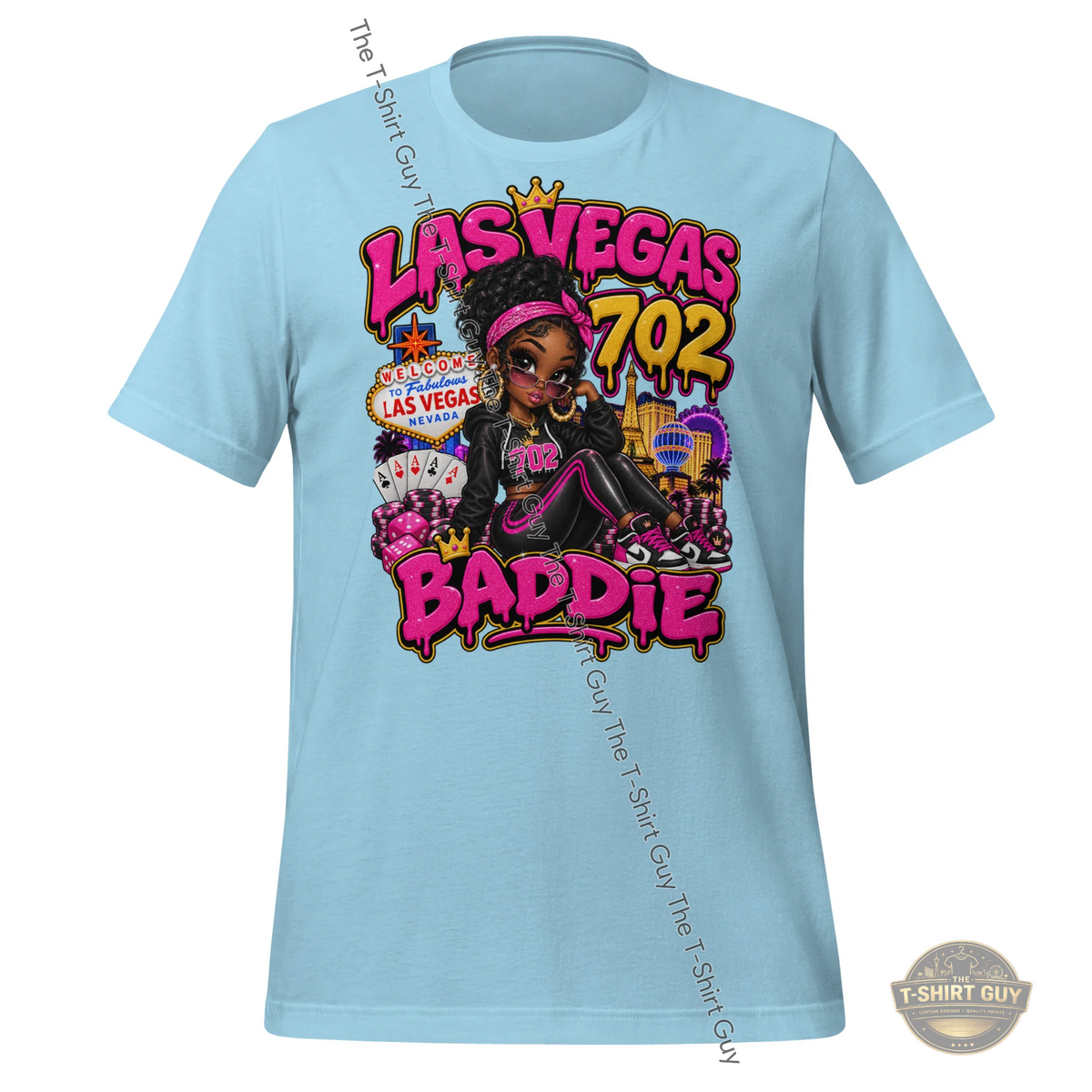 Watermarked - Las Vegas Baddie Unisex t-shirt