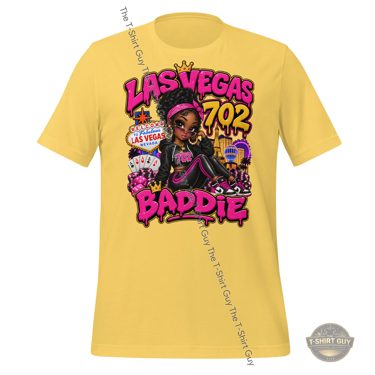 Watermarked - Las Vegas Baddie Unisex t-shirt
