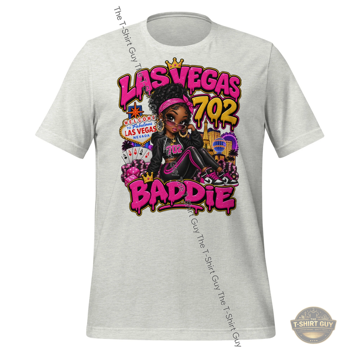 Watermarked - Las Vegas Baddie Unisex t-shirt