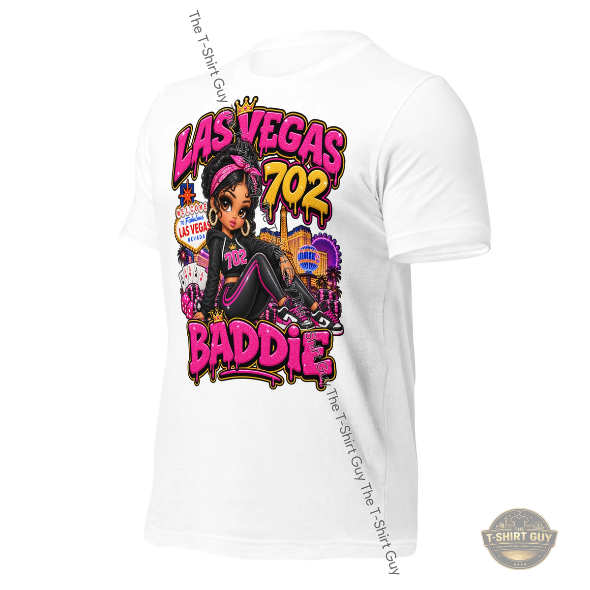 Watermarked - Las Vegas Baddie Unisex t-shirt