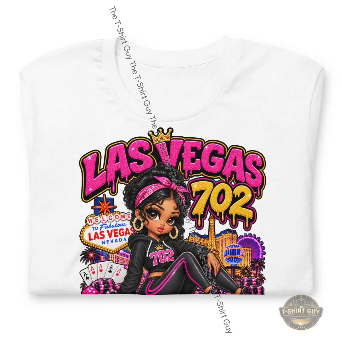 Watermarked - Las Vegas Baddie Unisex t-shirt
