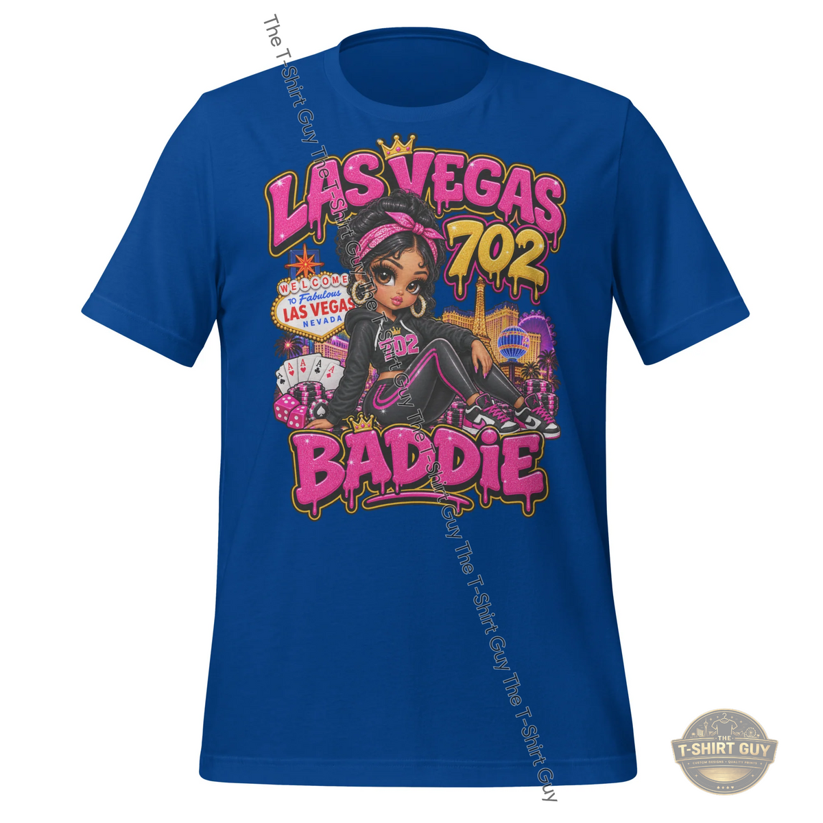 Watermarked - Las Vegas Baddie Unisex t-shirt
