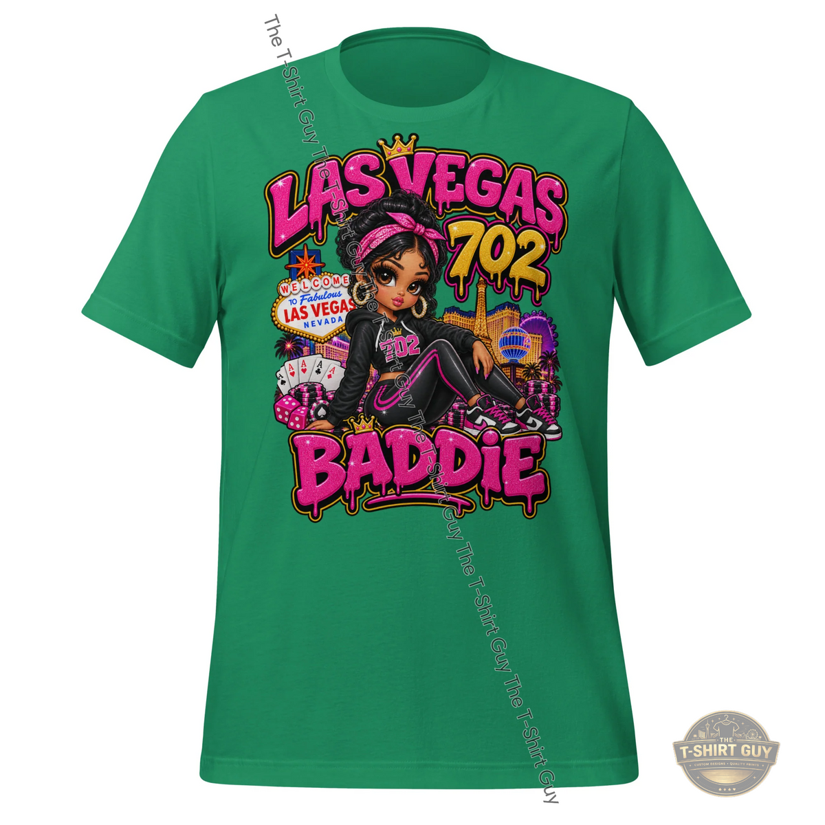Watermarked - Las Vegas Baddie Unisex t-shirt