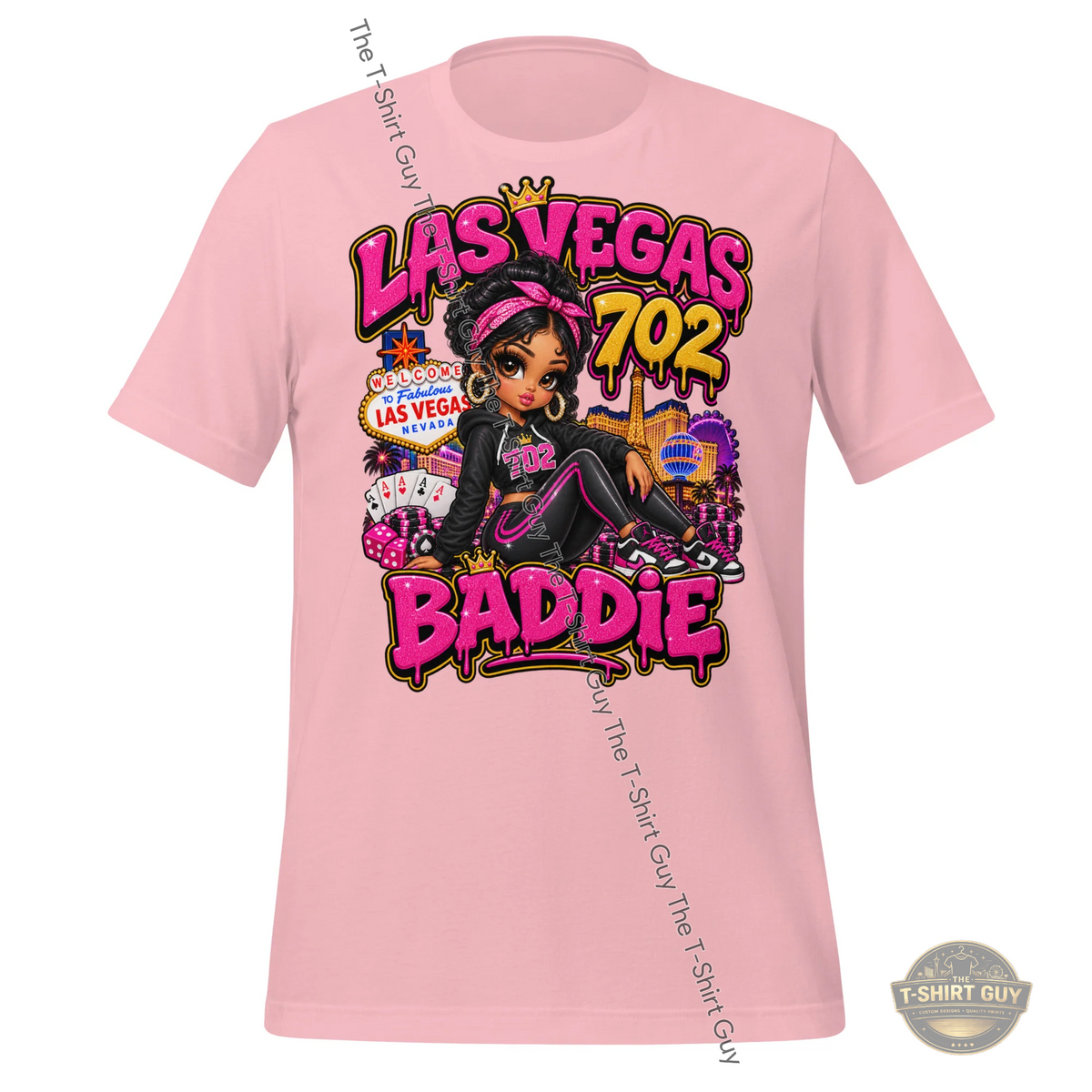 Watermarked - Las Vegas Baddie Unisex t-shirt