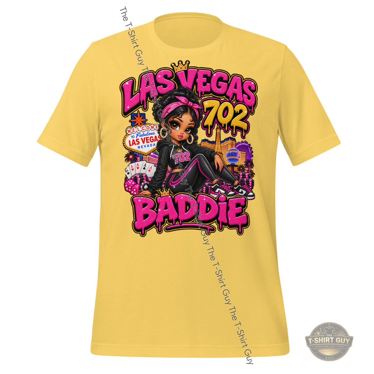 Watermarked - Las Vegas Baddie Unisex t-shirt