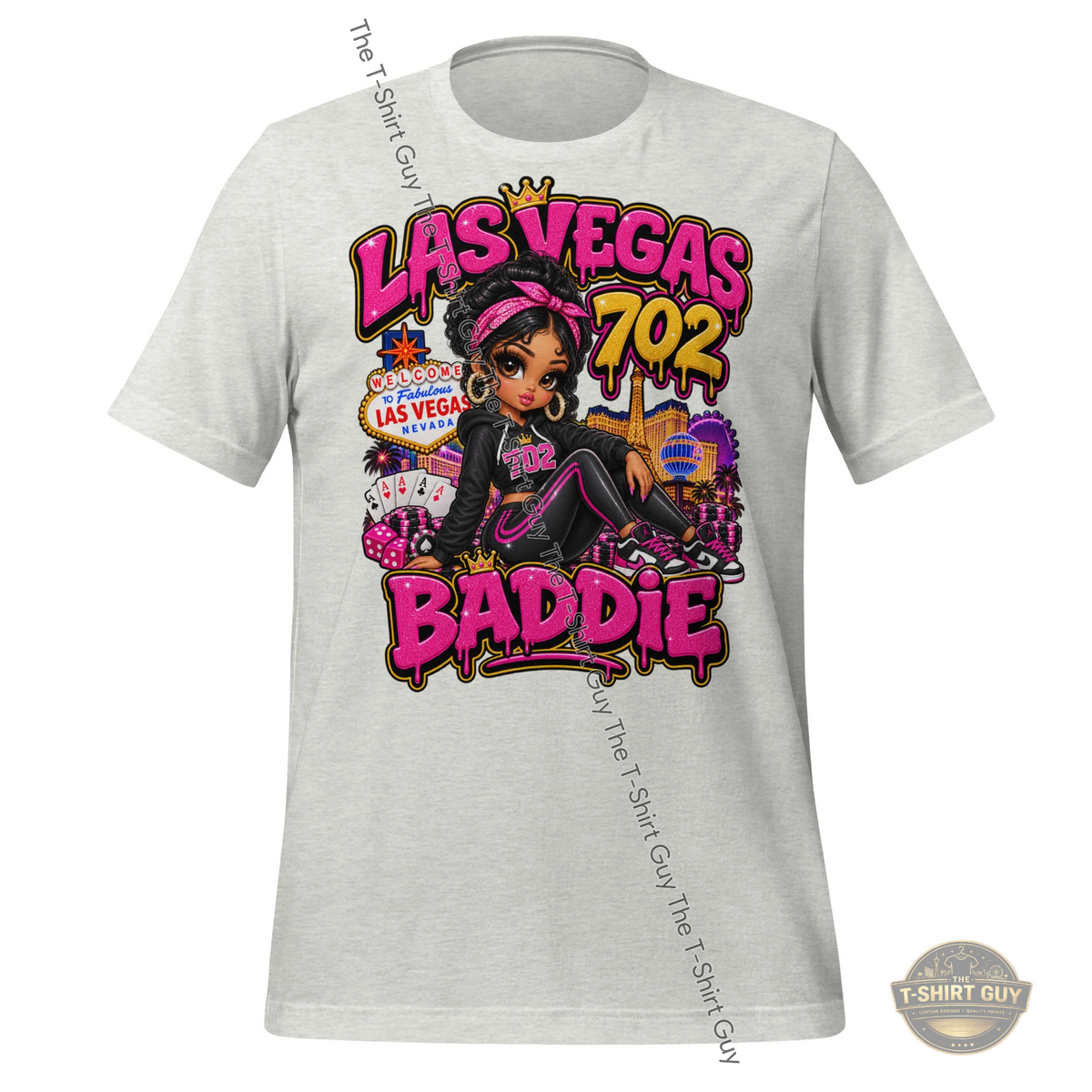 Watermarked - Las Vegas Baddie Unisex t-shirt