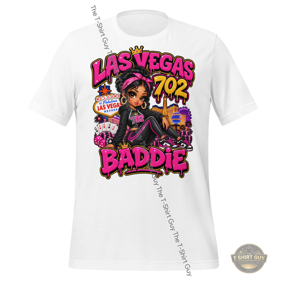 Watermarked - Las Vegas Baddie Unisex t-shirt
