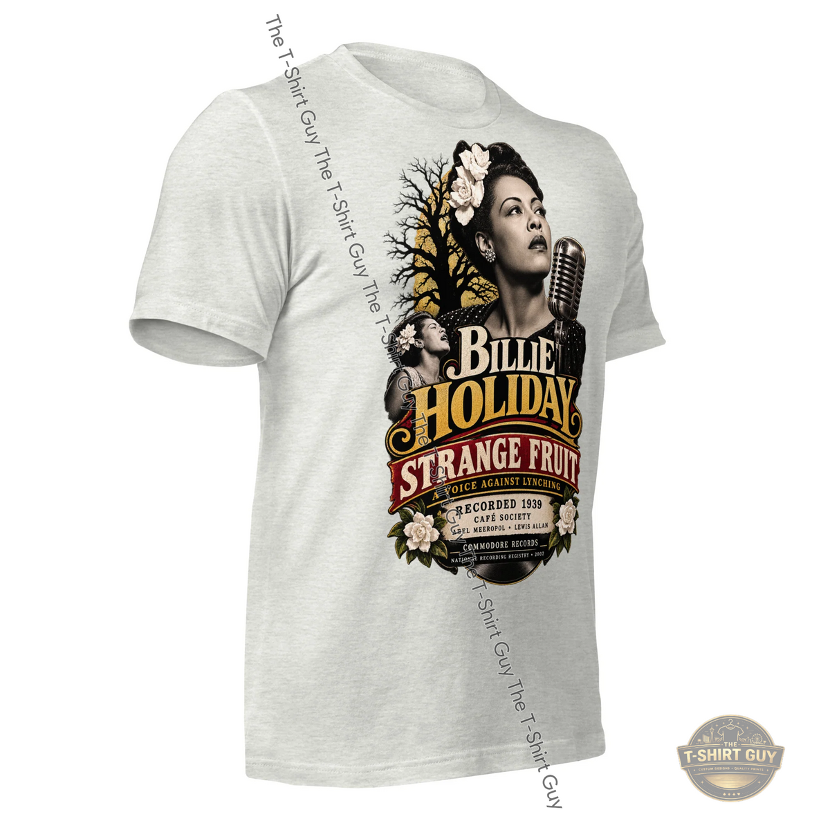 Watermarked - Billie Holiday Strange Fruit Unisex t-shirt