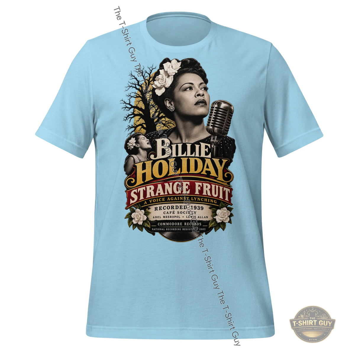 Watermarked - Billie Holiday Strange Fruit Unisex t-shirt