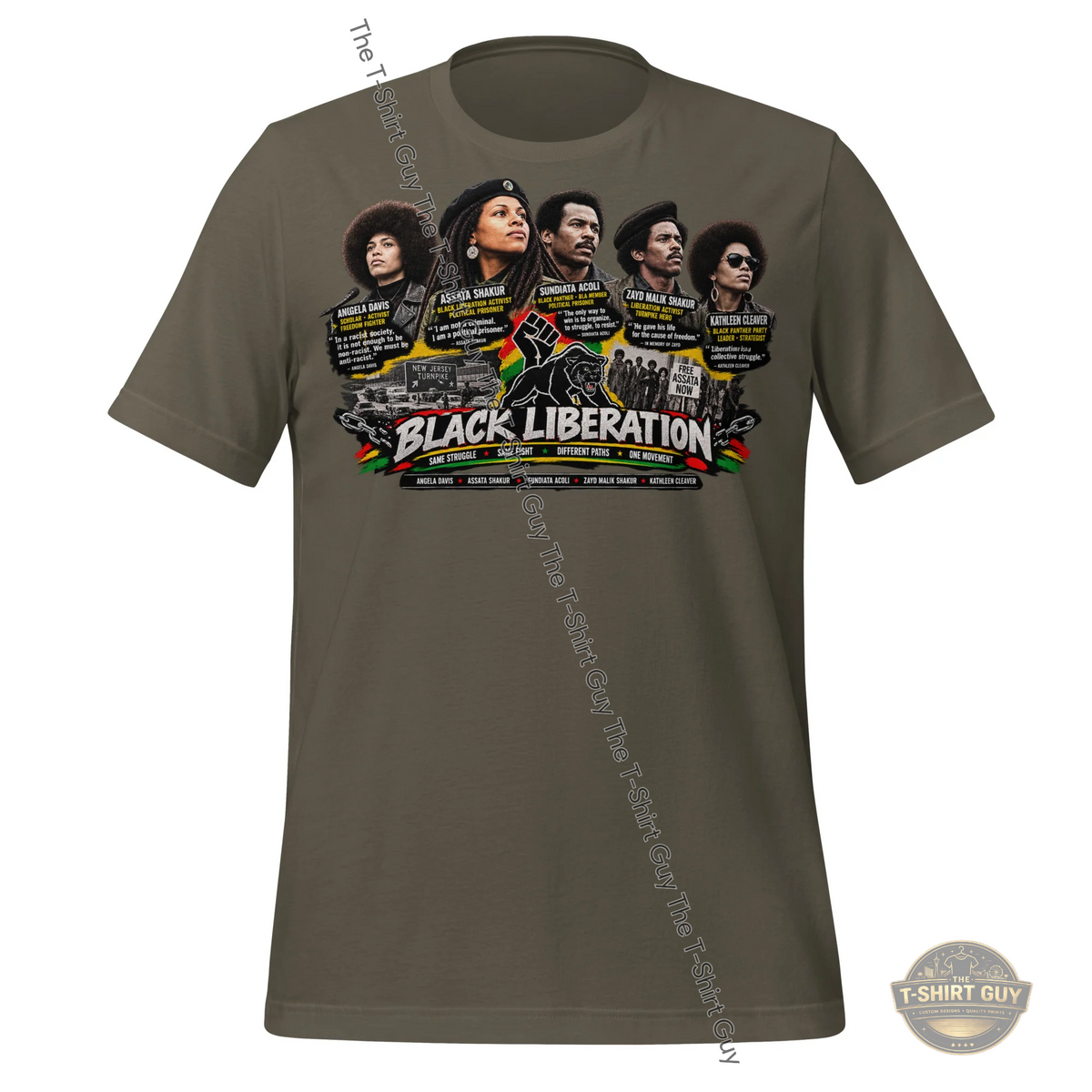 Watermarked - Black Liberation Unisex t-shirt