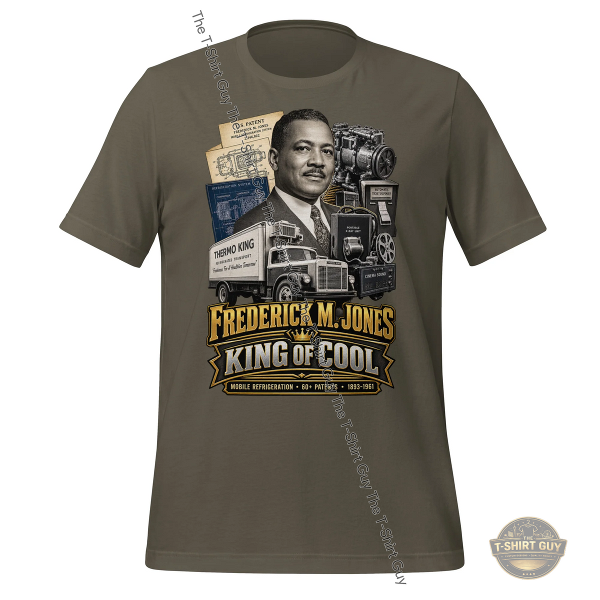 Watermarked - Frederick M. Jones Unisex t-shirt
