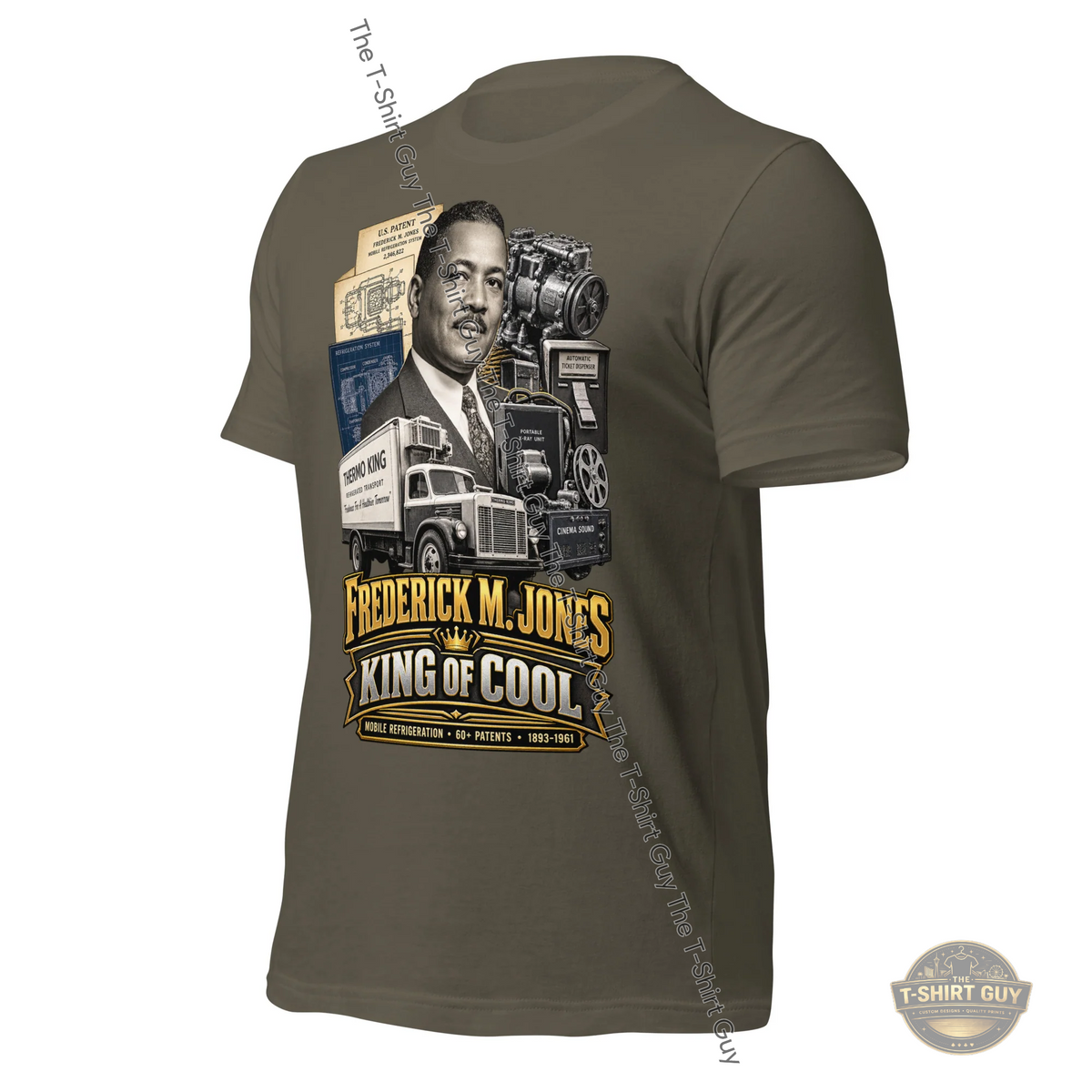 Watermarked - Frederick M. Jones Unisex t-shirt