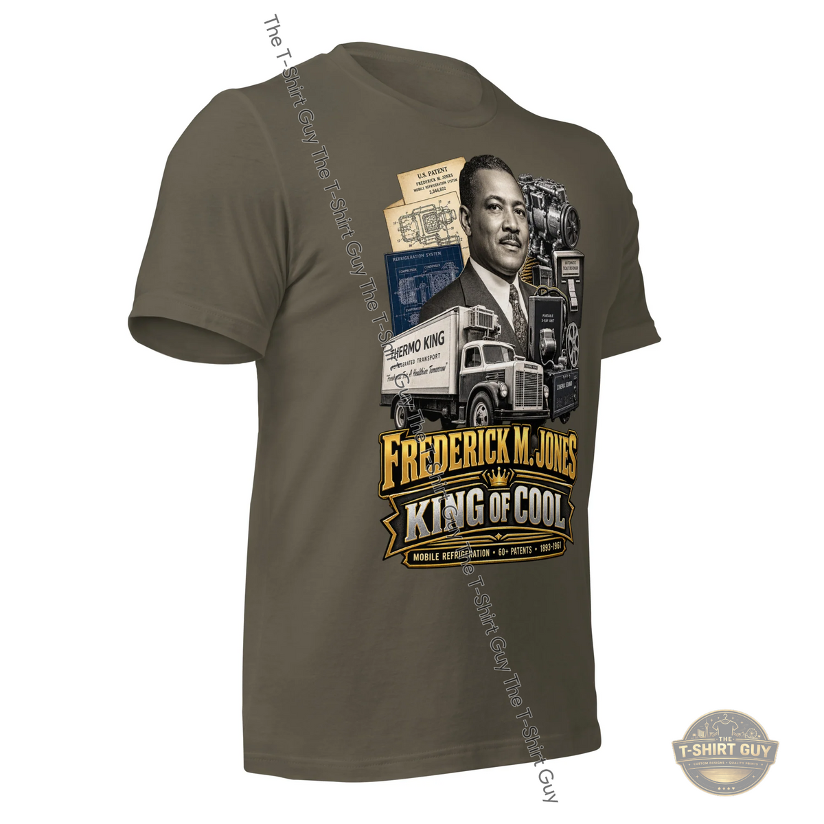 Watermarked - Frederick M. Jones Unisex t-shirt