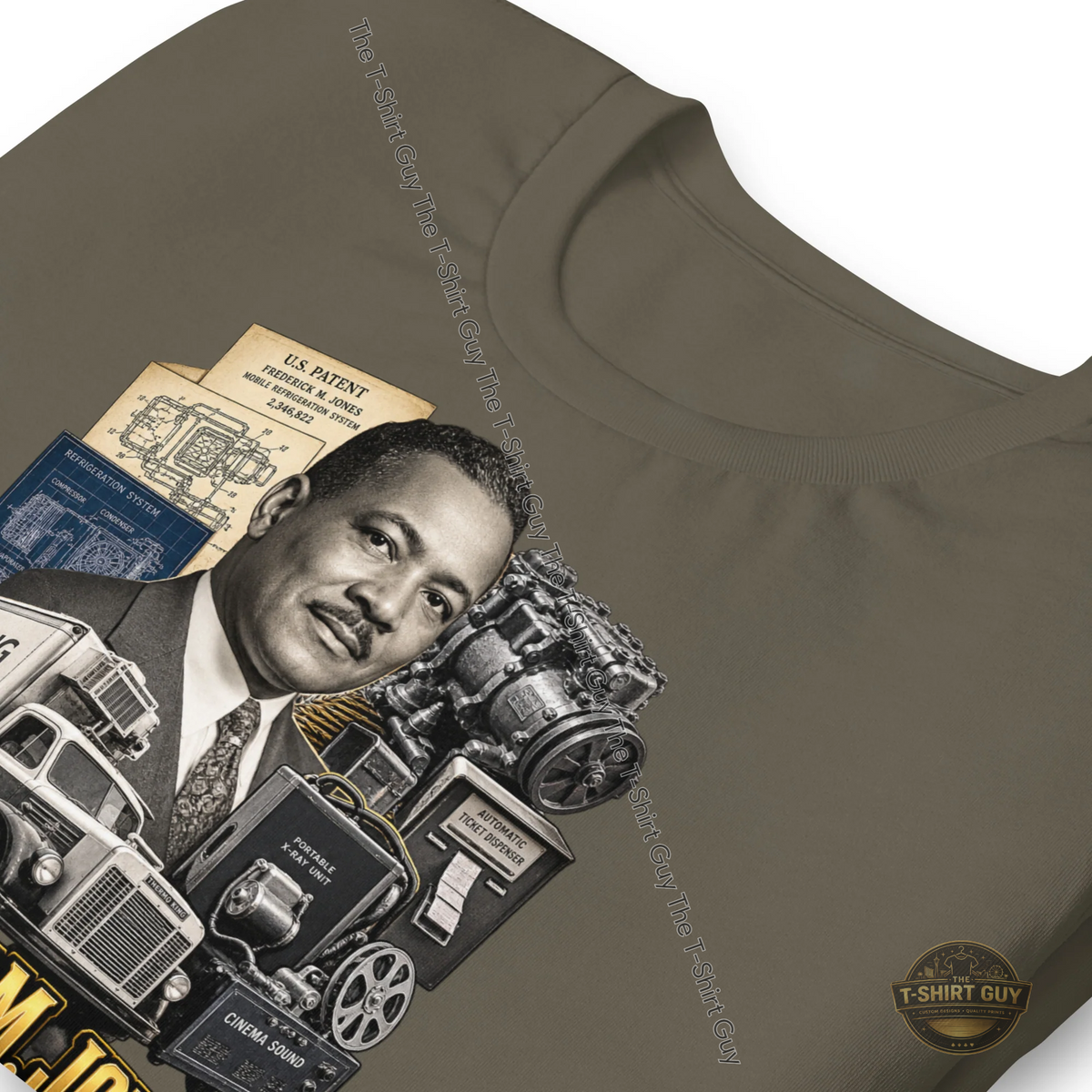 Watermarked - Frederick M. Jones Unisex t-shirt