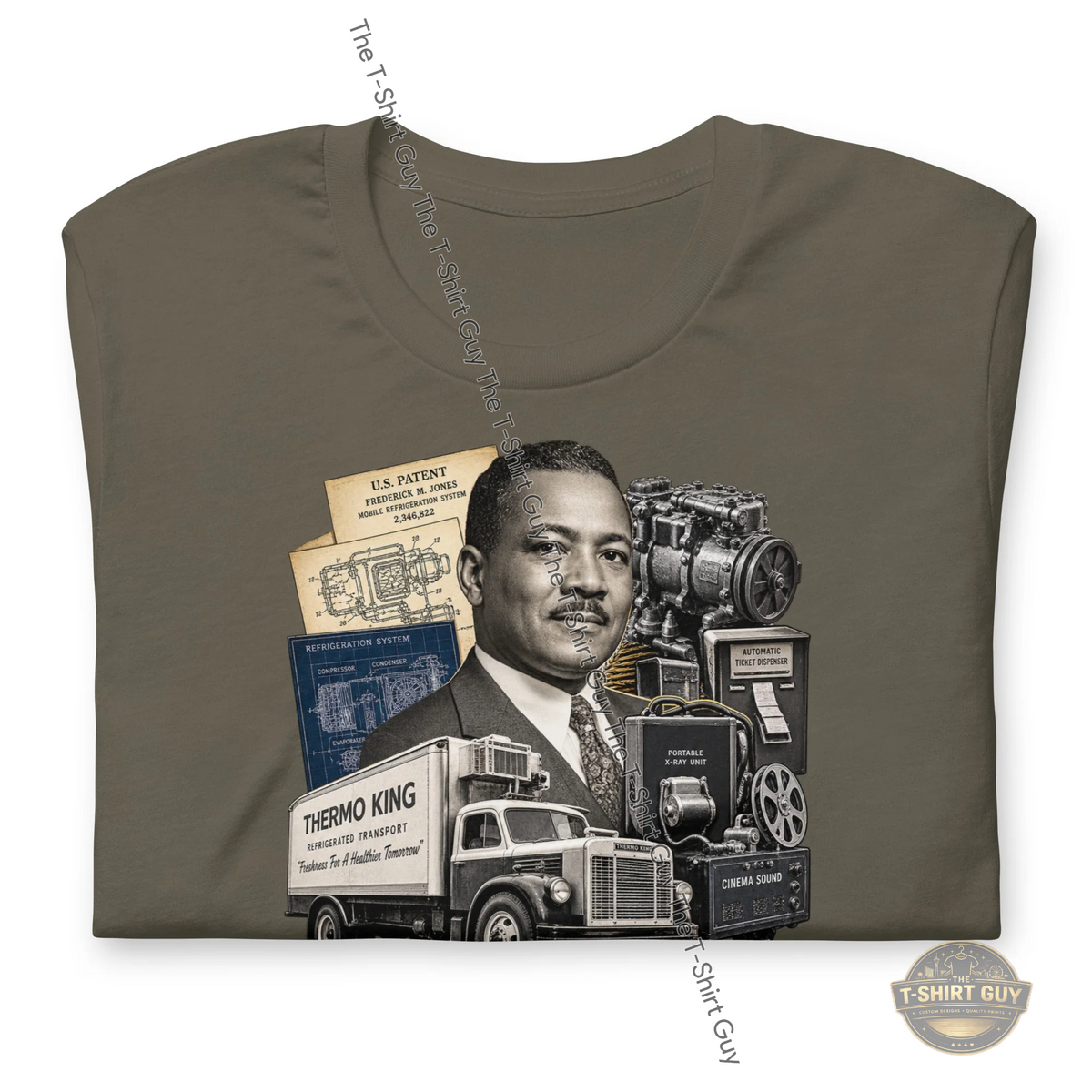 Watermarked - Frederick M. Jones Unisex t-shirt