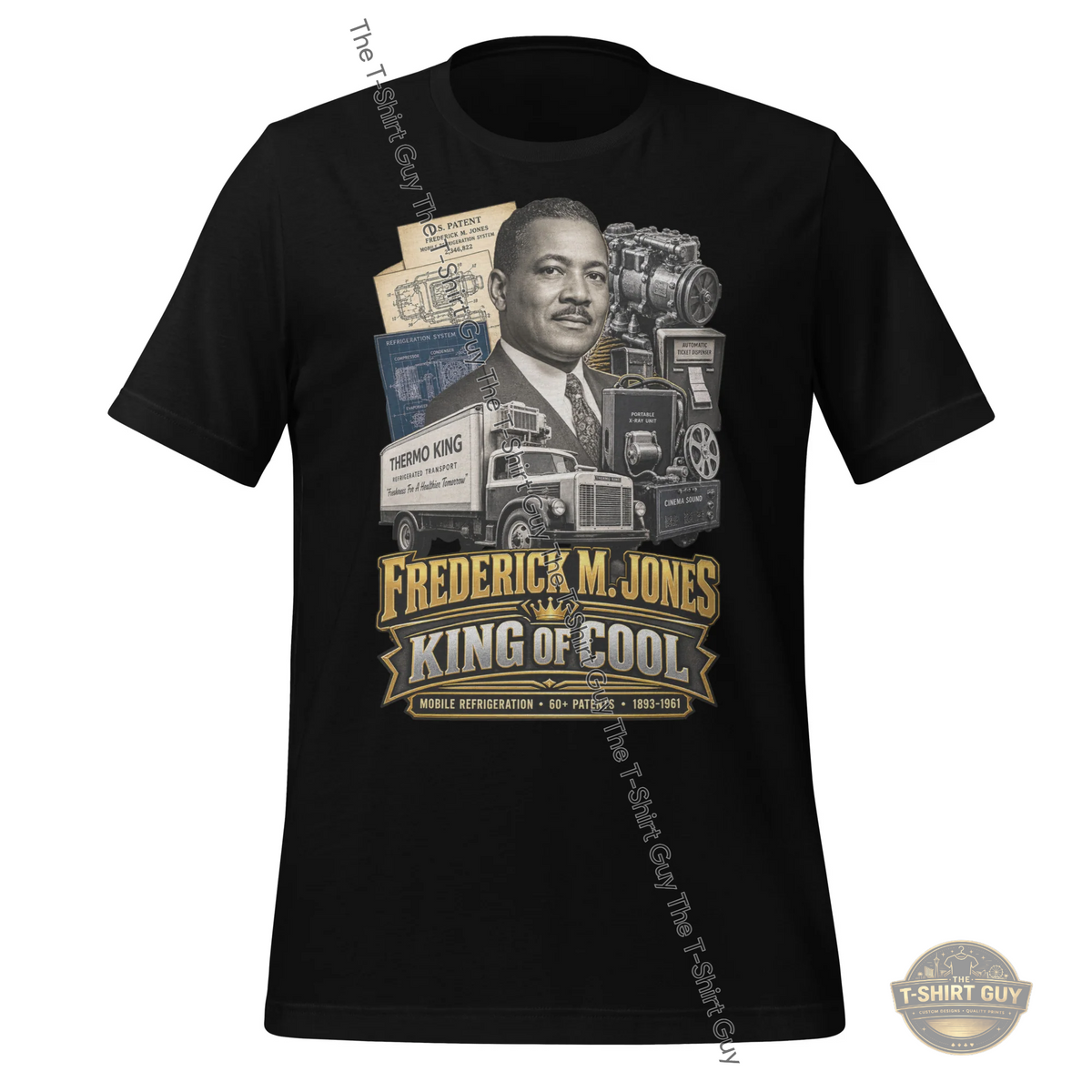 Watermarked - Frederick M. Jones Unisex t-shirt