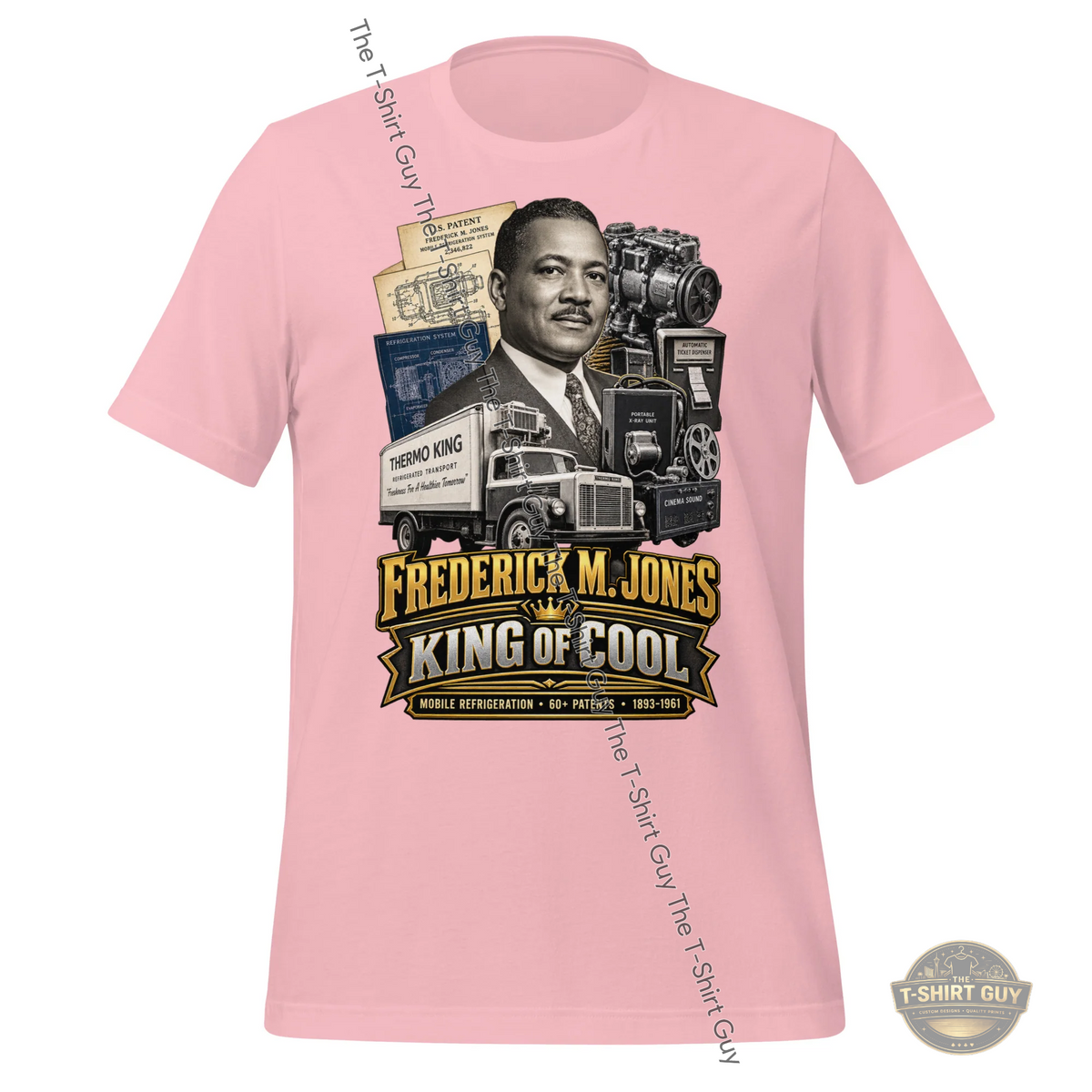 Watermarked - Frederick M. Jones Unisex t-shirt