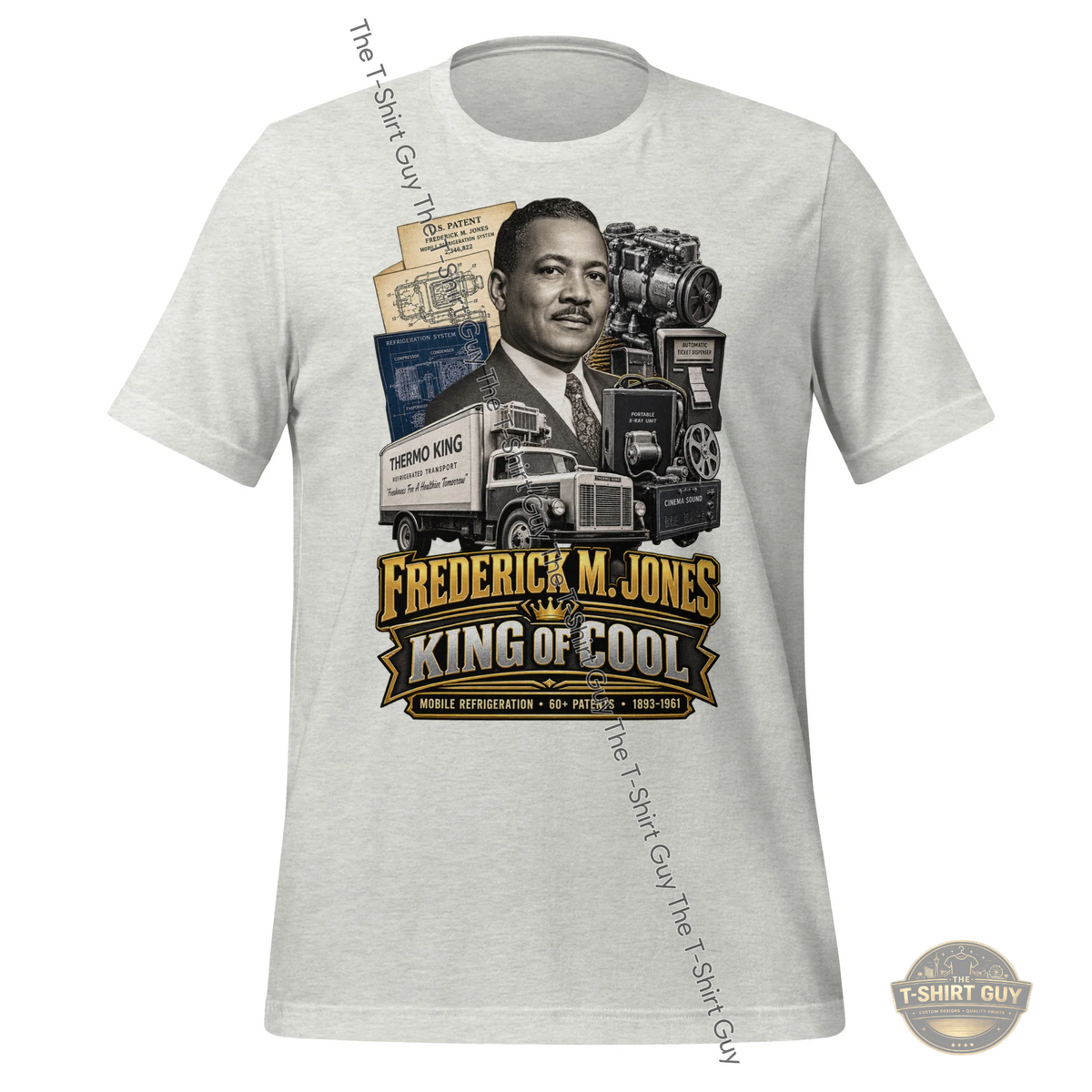 Watermarked - Frederick M. Jones Unisex t-shirt