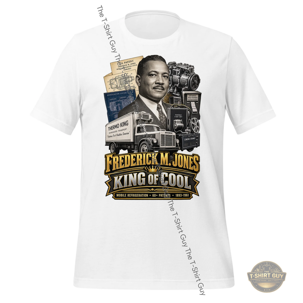 Watermarked - Frederick M. Jones Unisex t-shirt