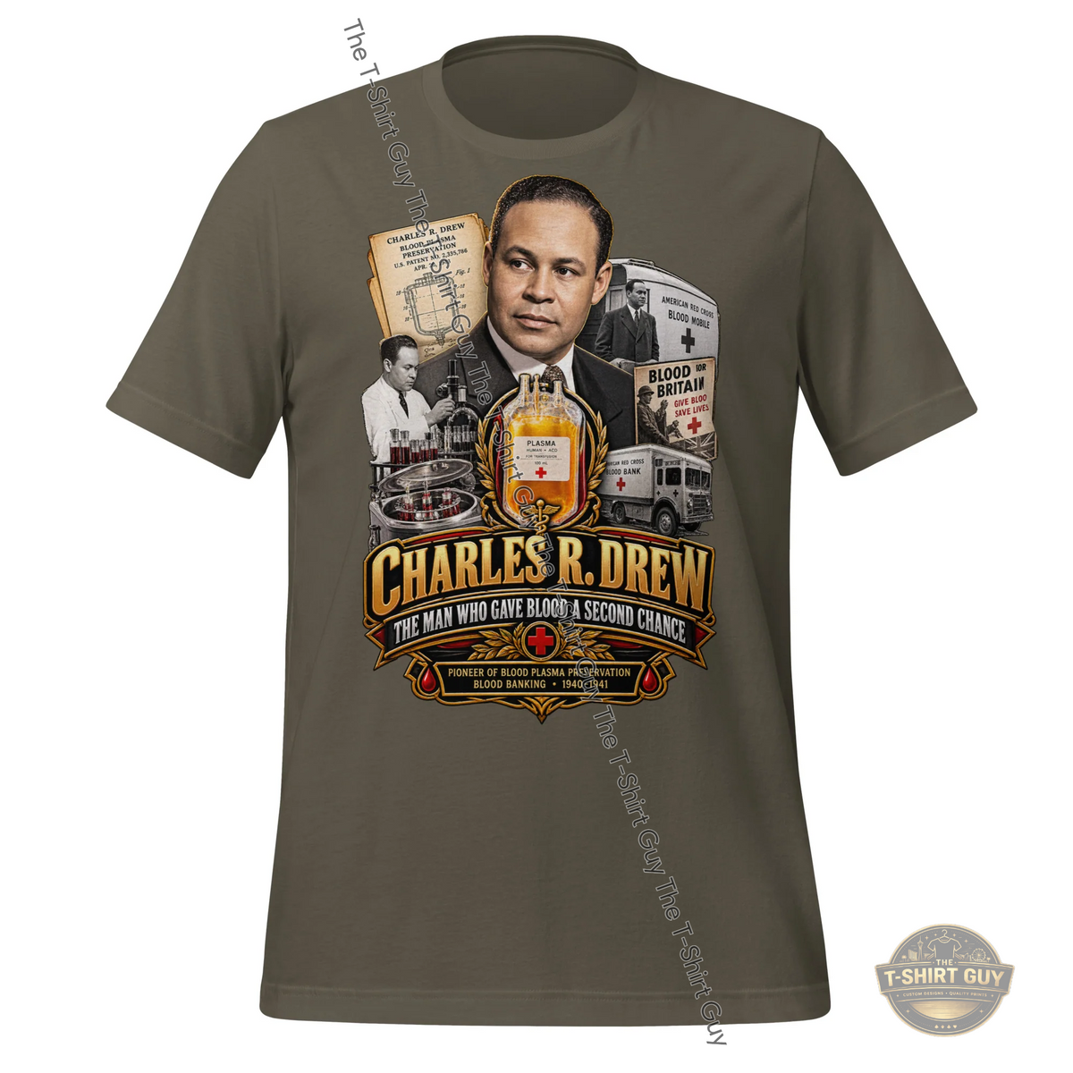 Watermarked - Charles R. Drew Unisex t-shirt