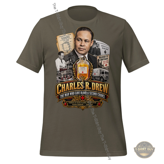Watermarked - Charles R. Drew Unisex t-shirt