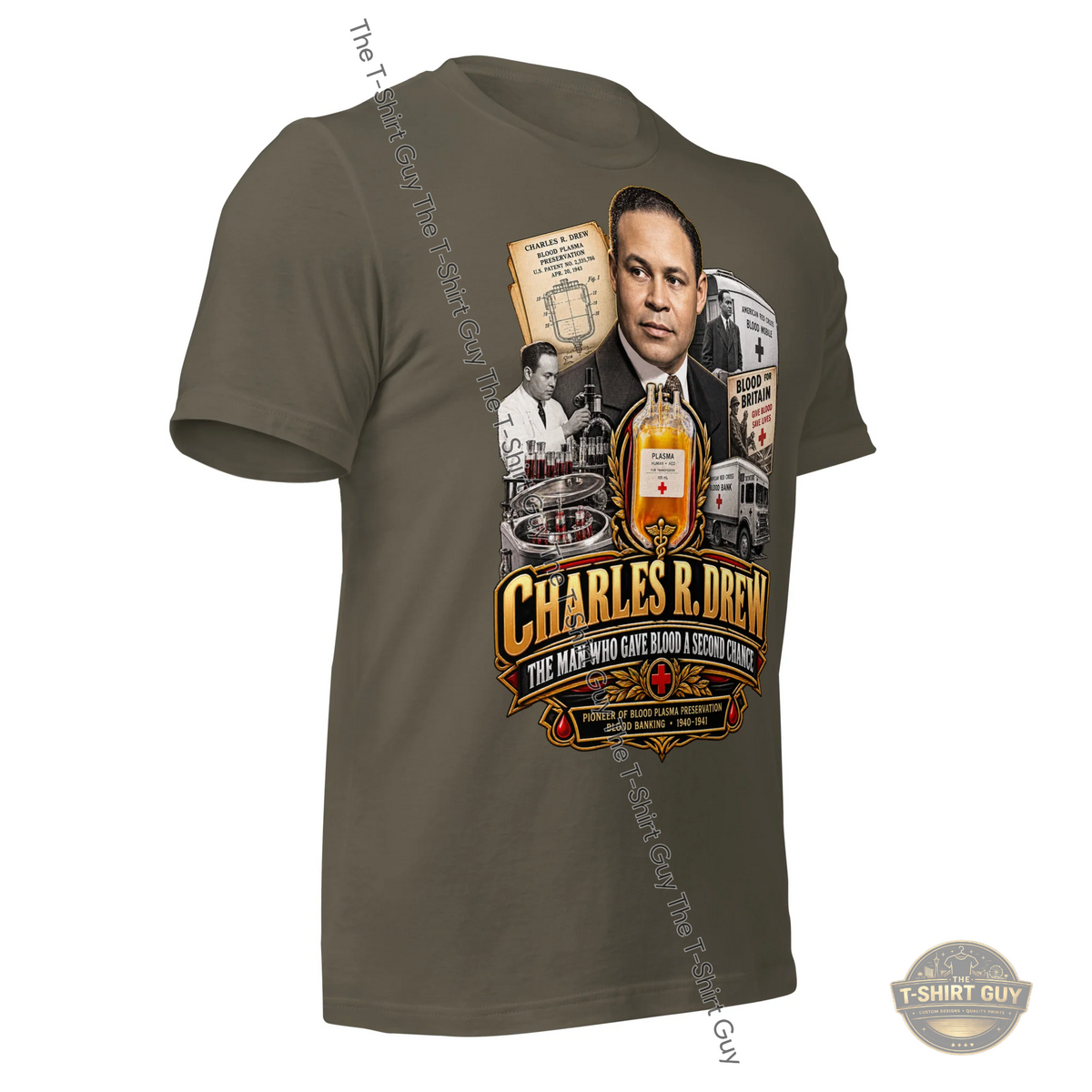 Watermarked - Charles R. Drew Unisex t-shirt