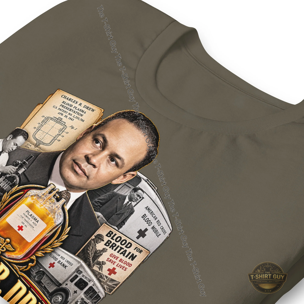 Watermarked - Charles R. Drew Unisex t-shirt